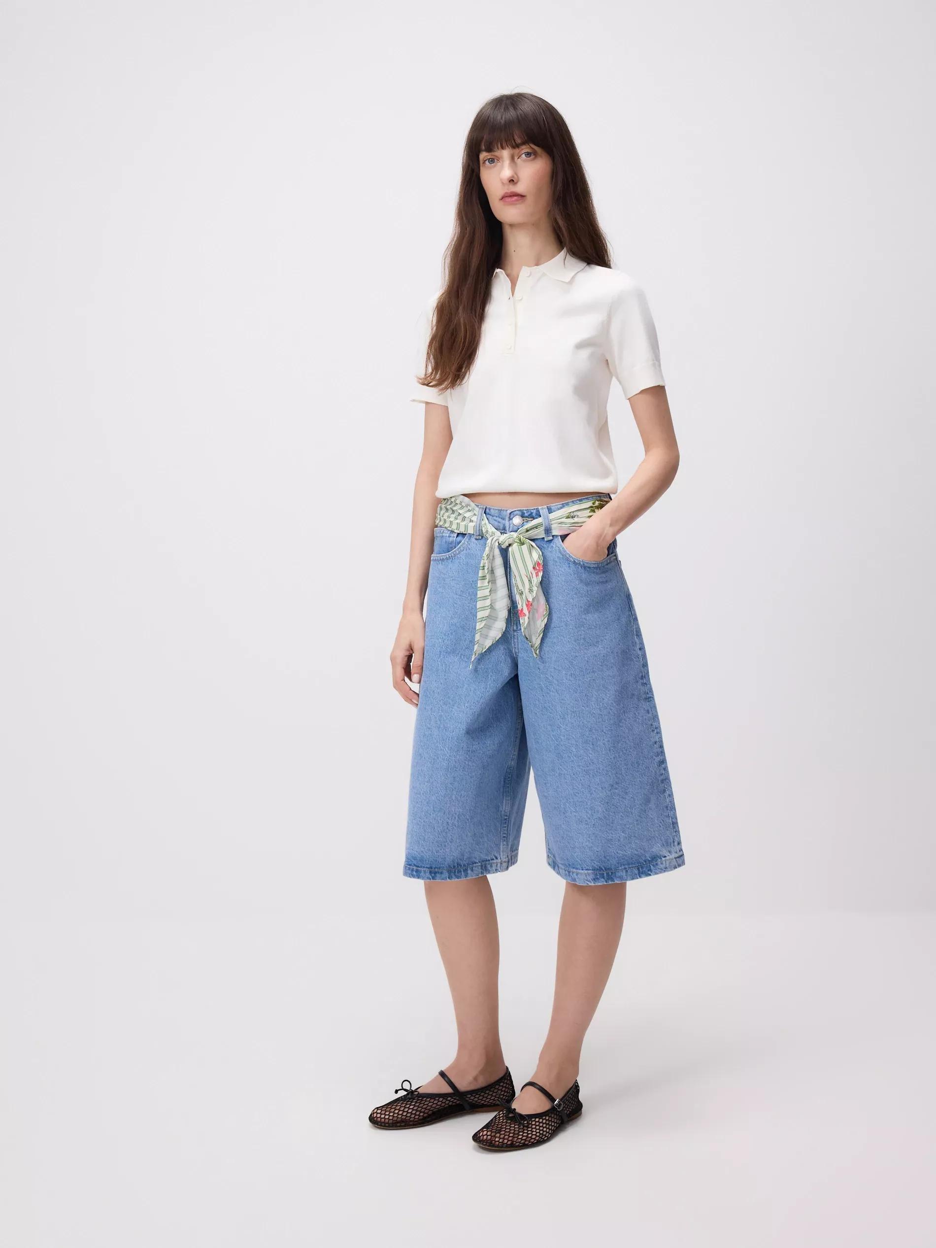 Blue Shorts, Blue, large image number 0