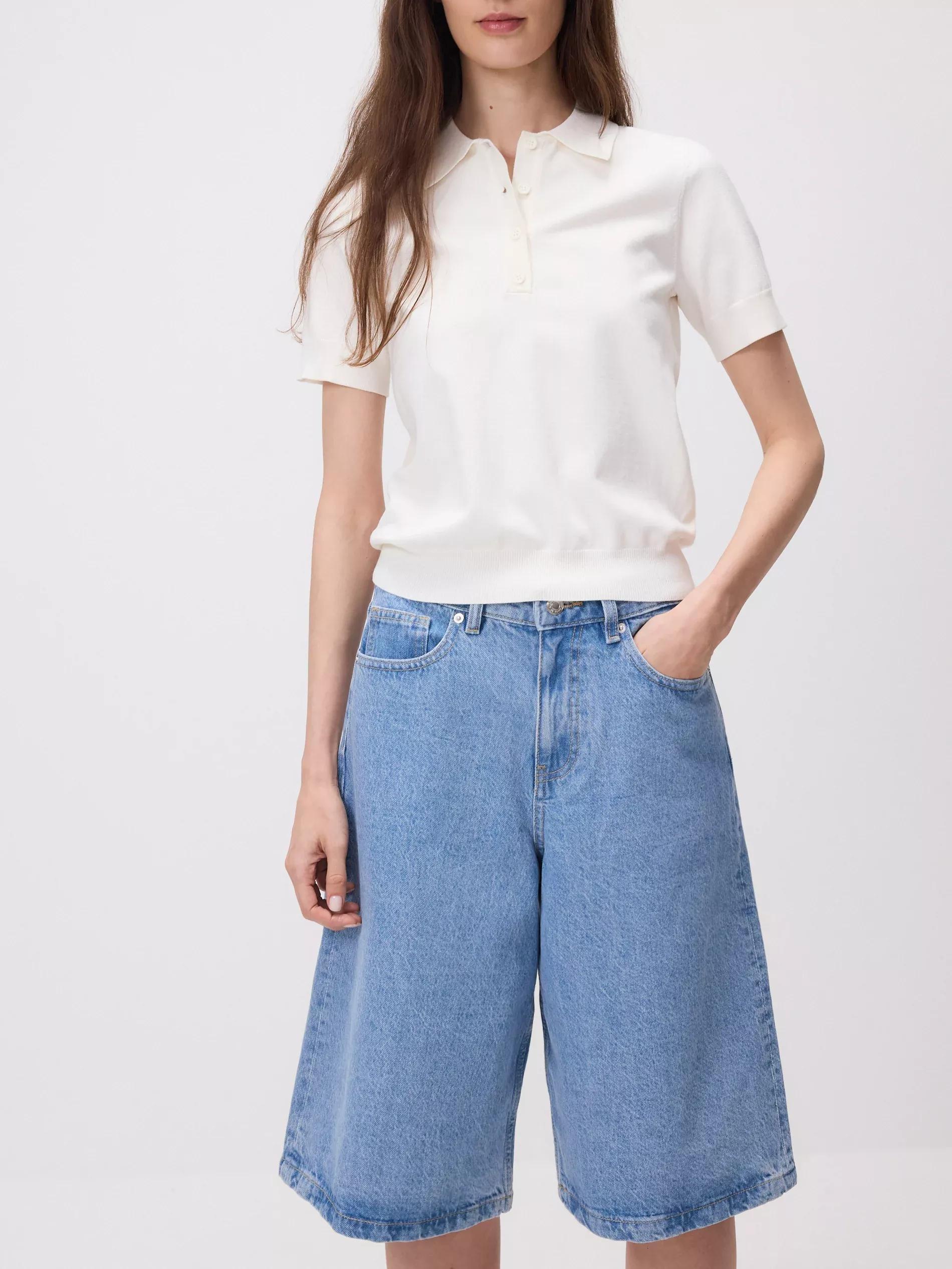 Blue Shorts, Blue, large image number 1