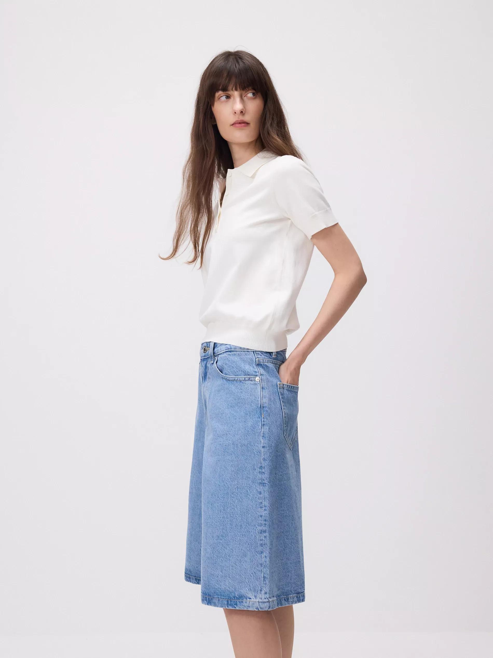 Blue Shorts, Blue, large image number 3