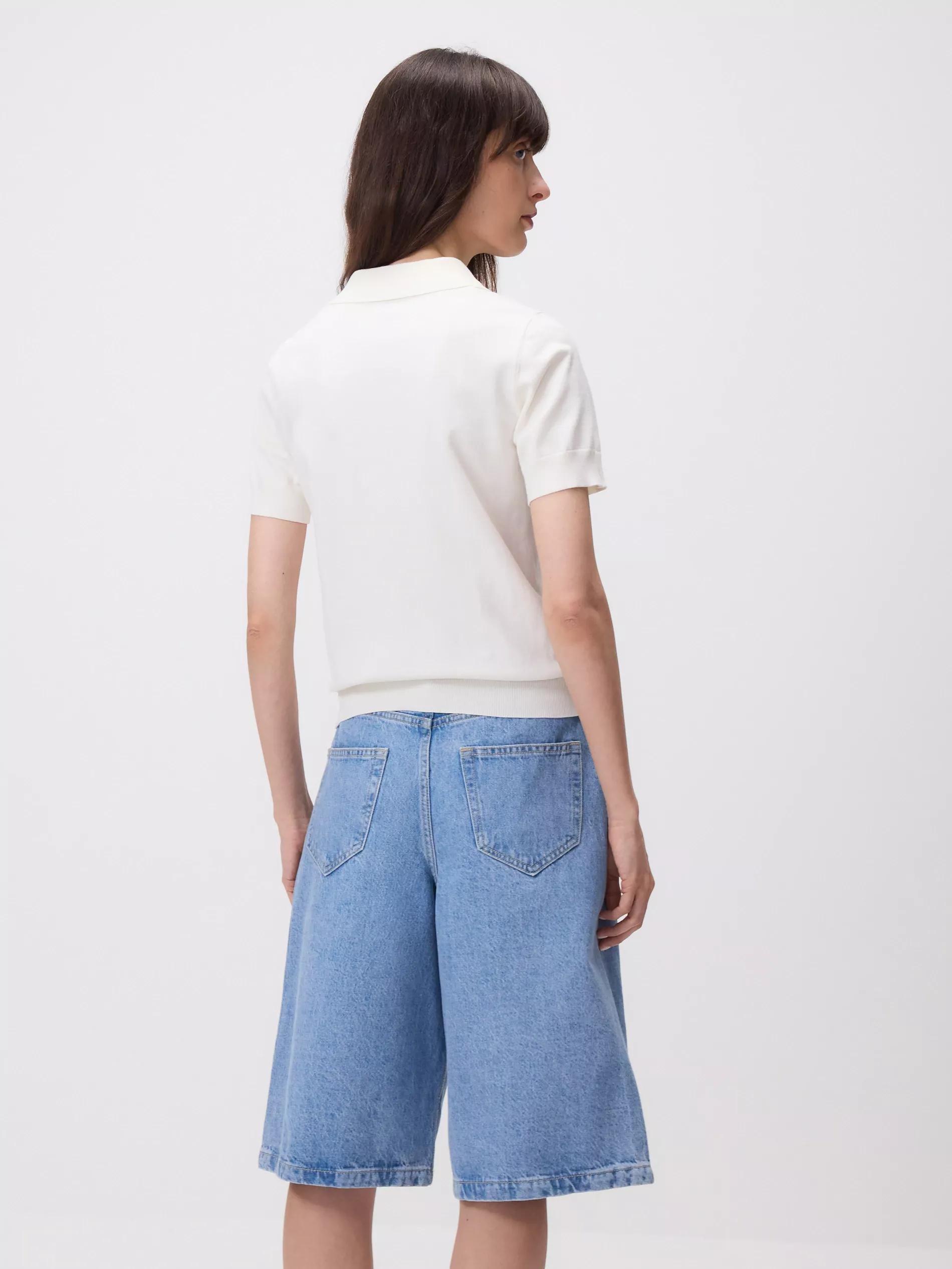 Blue Shorts, Blue, large image number 4