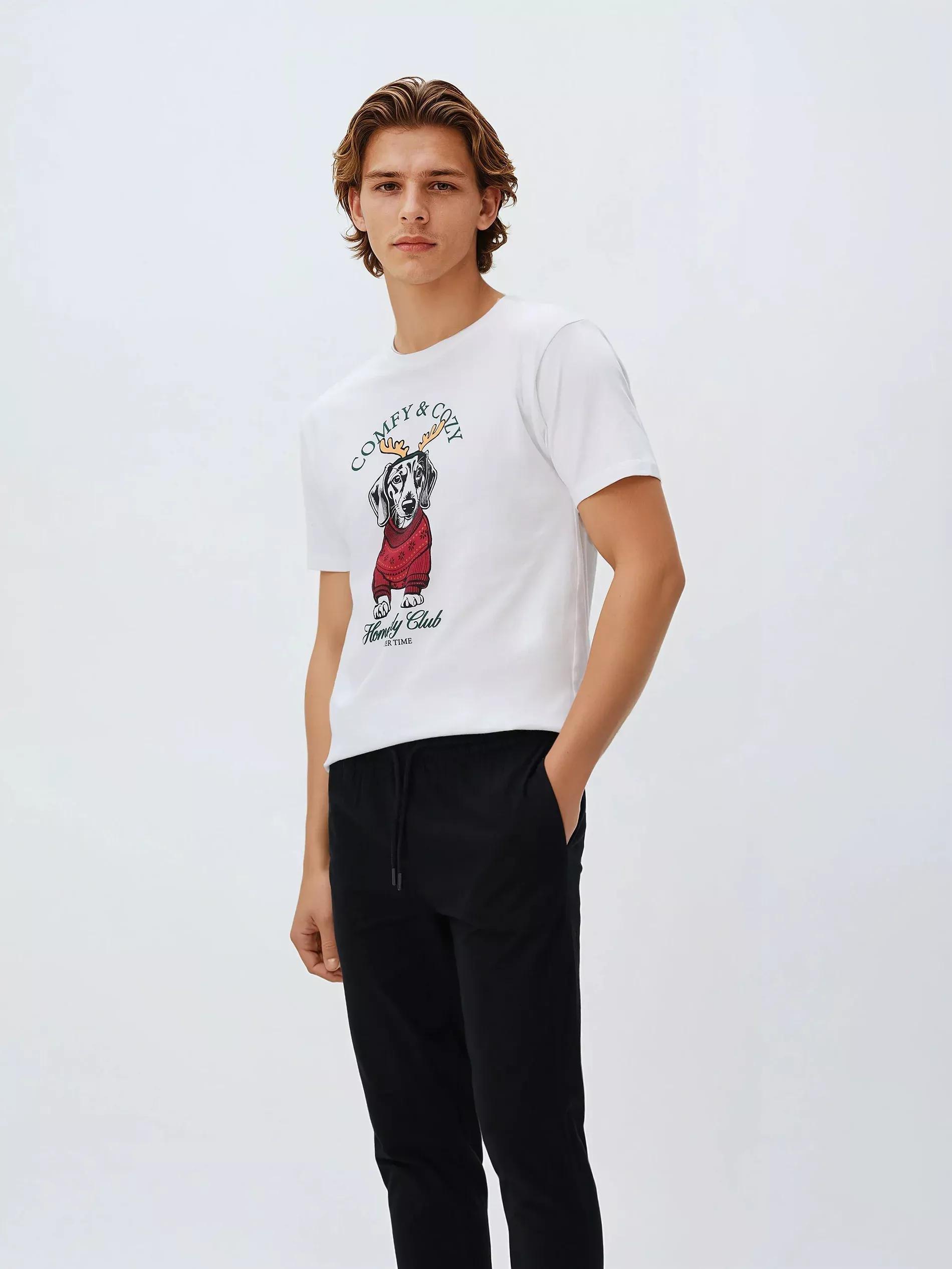 White Pyjama, White, large image number 3