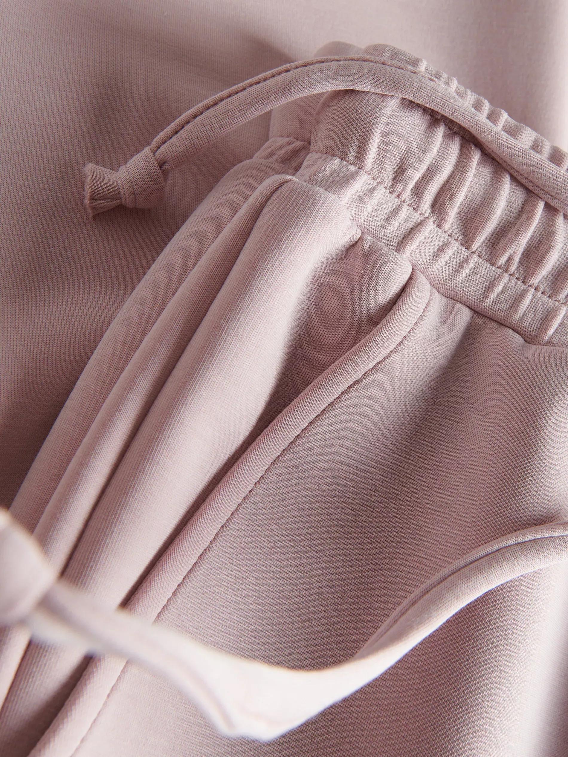 Pink Sweatpants With Added Modal, , large image number 5