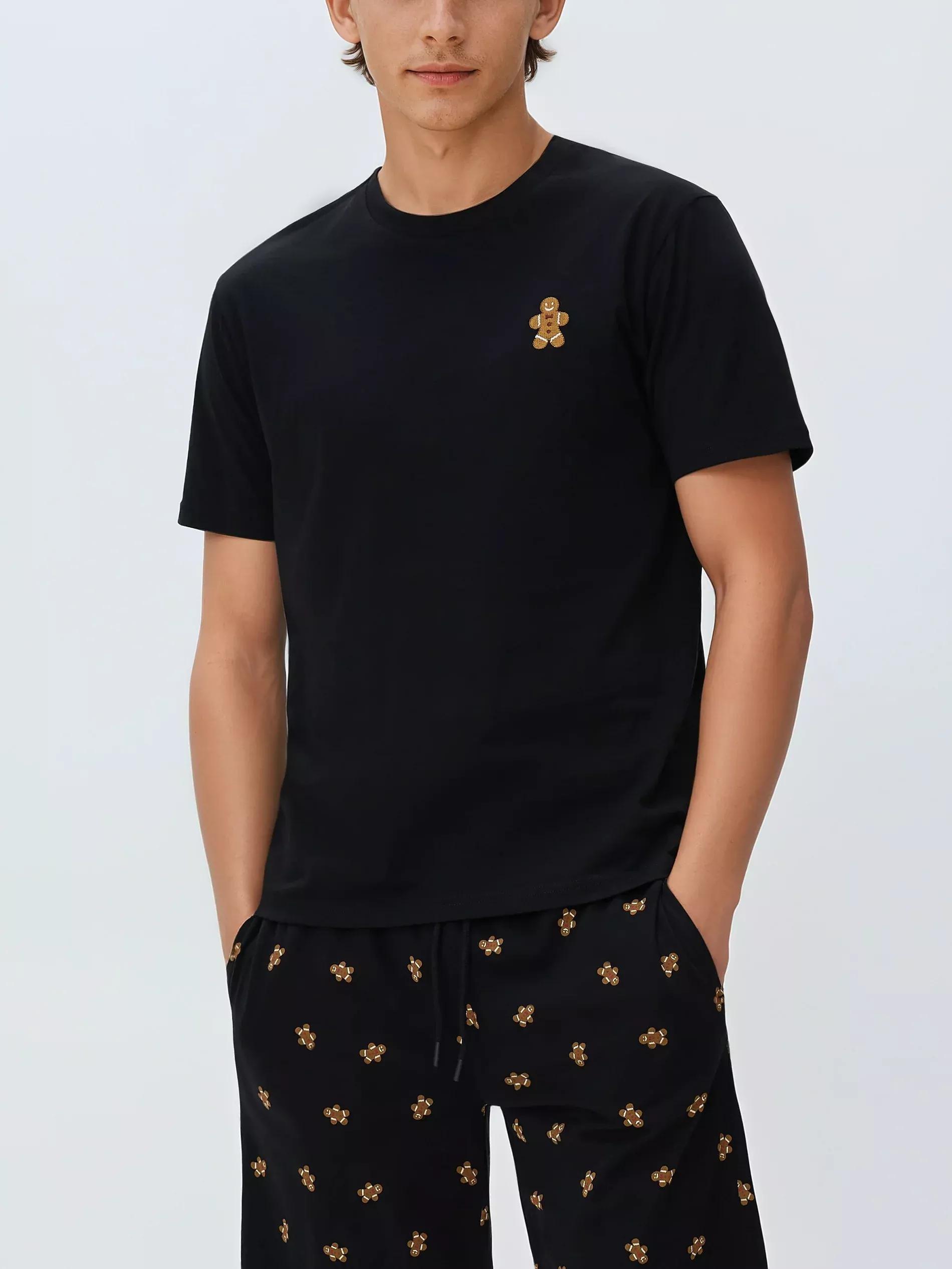 Black Pyjama, Black, large image number 0