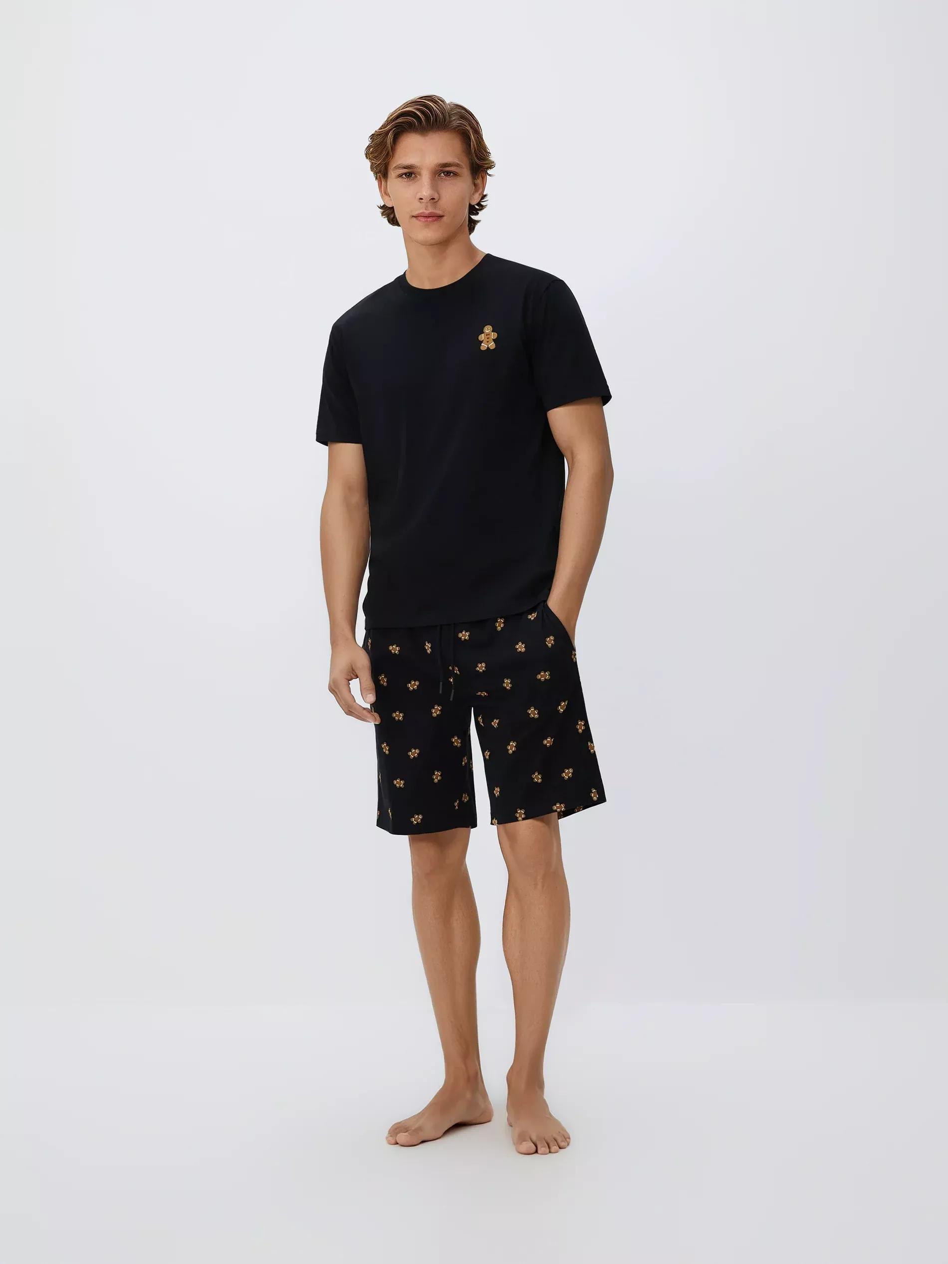 Black Pyjama, Black, large image number 2