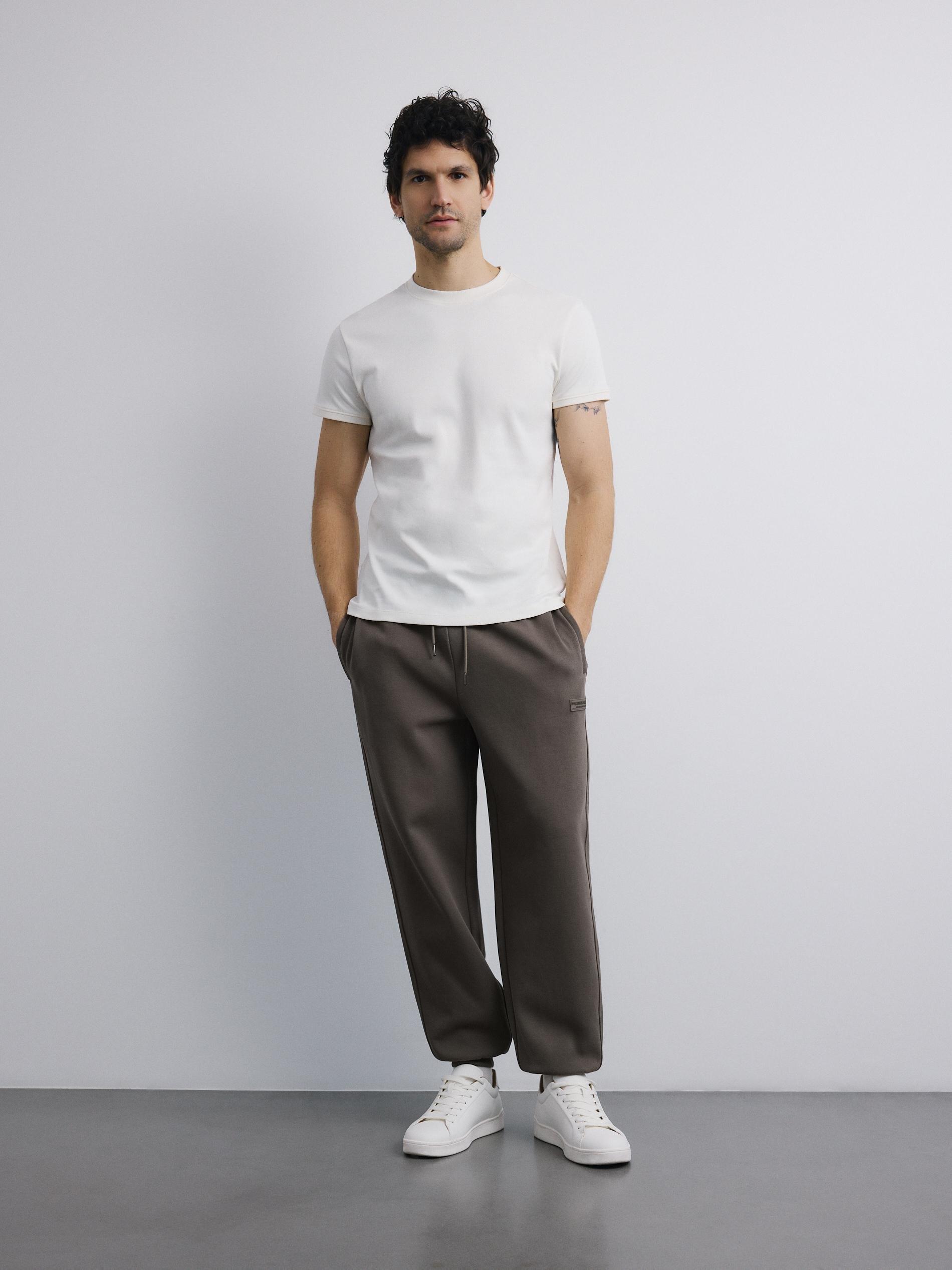 Cream Slim Fit T-Shirt, Ivory, medium