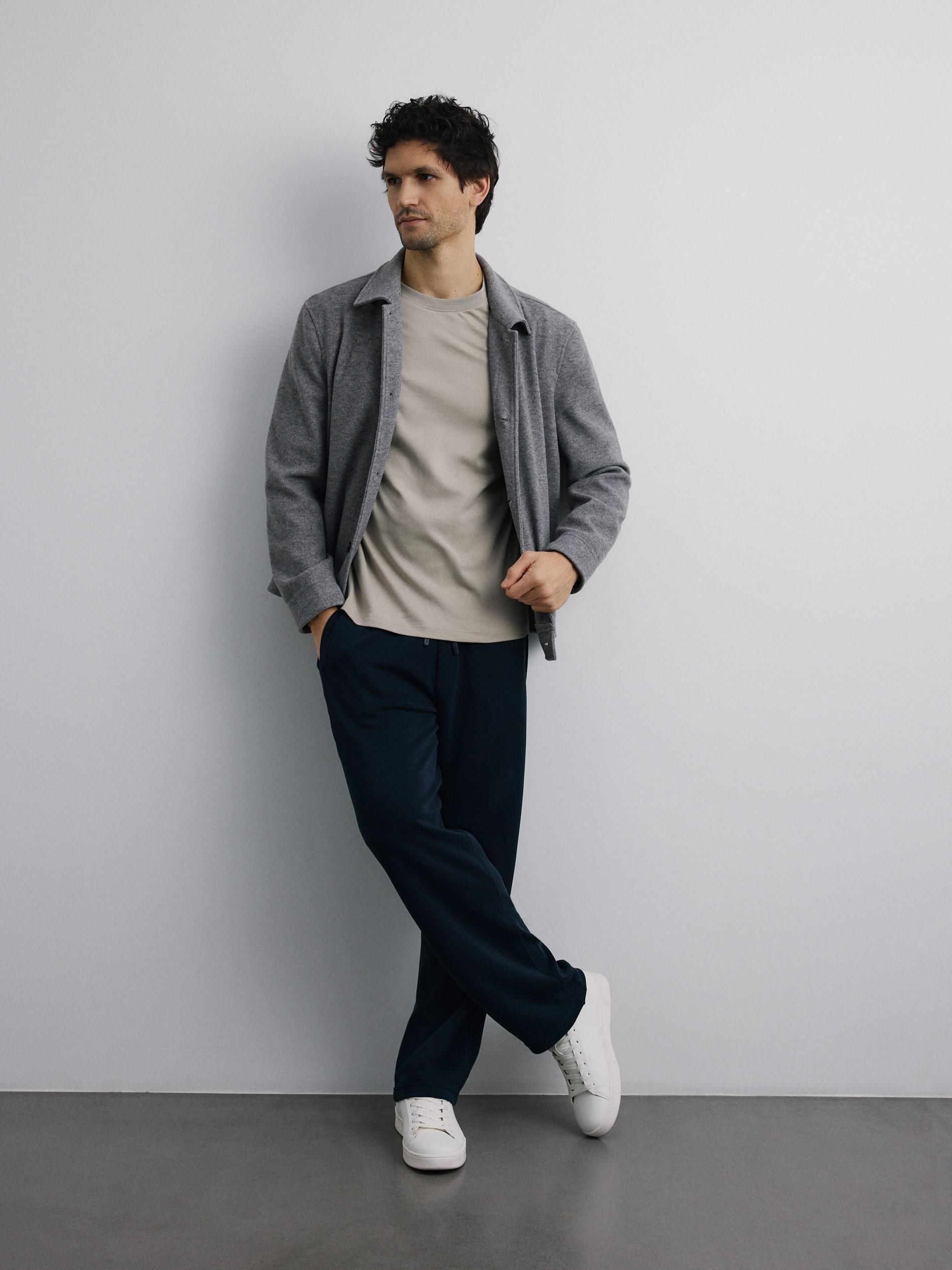 Beige Slim Fit T-Shirt, Beige, medium