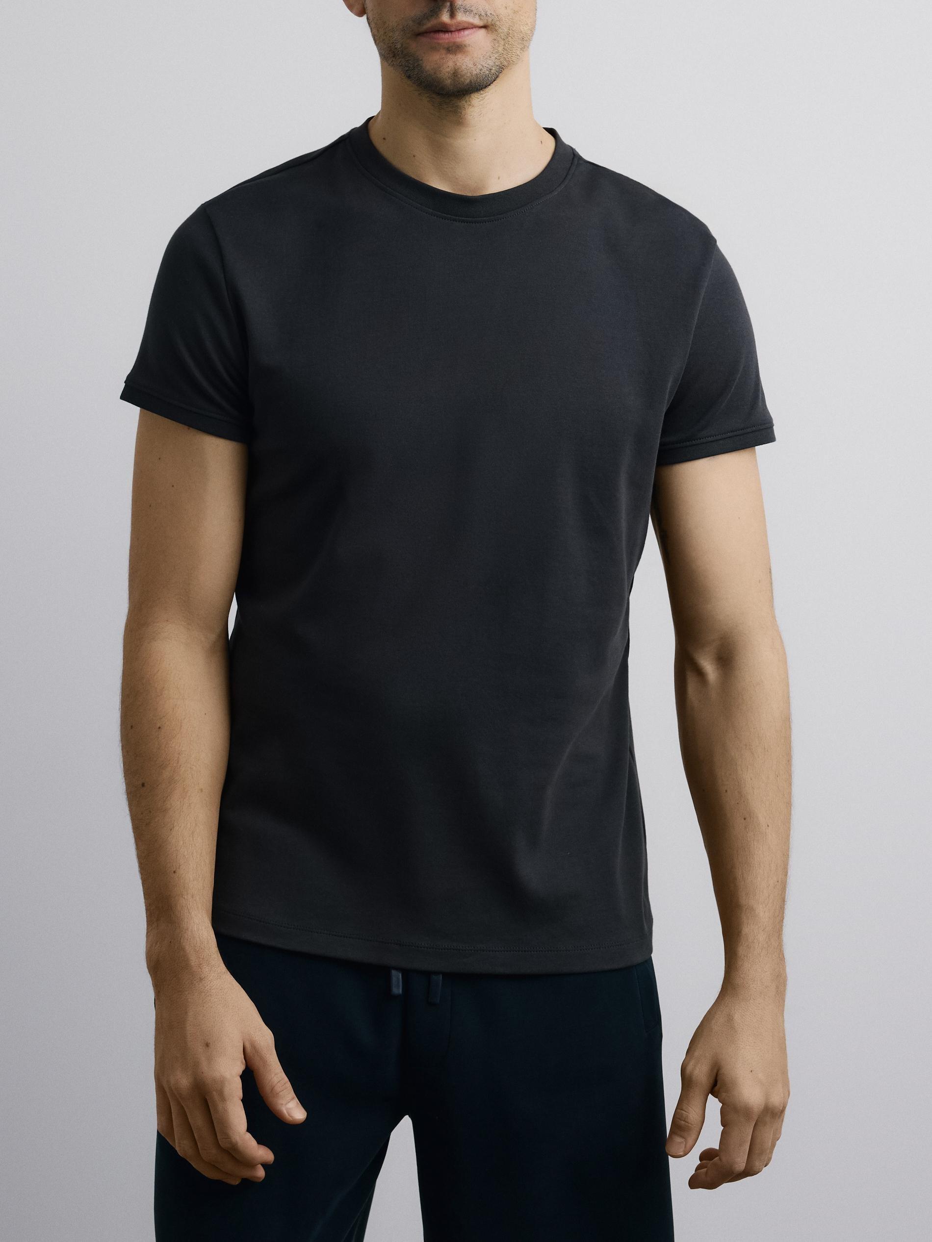 Grey Slim Fit T-Shirt, Grey, large image number 3