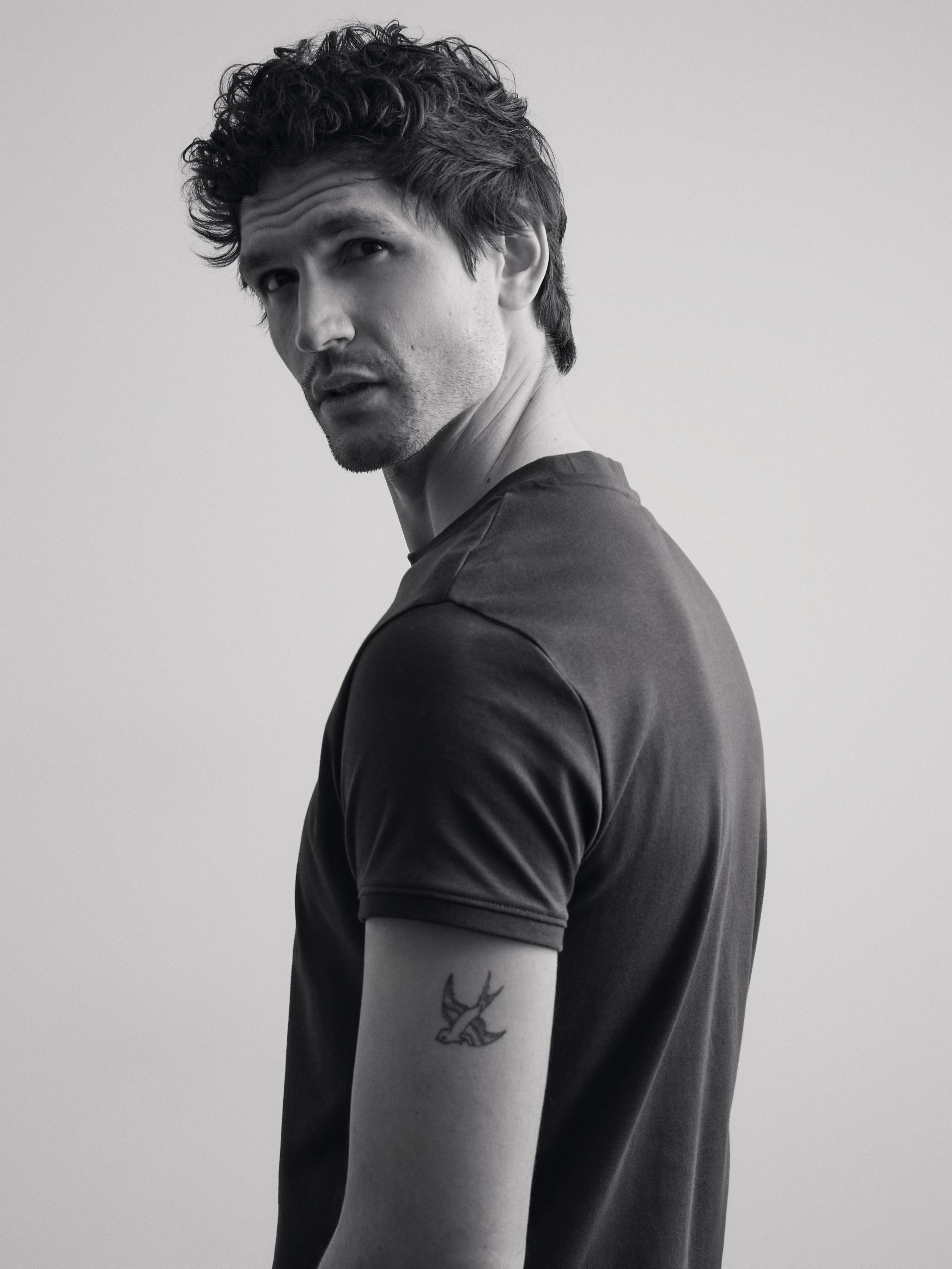 Grey Slim Fit T-Shirt, Grey, large image number 4