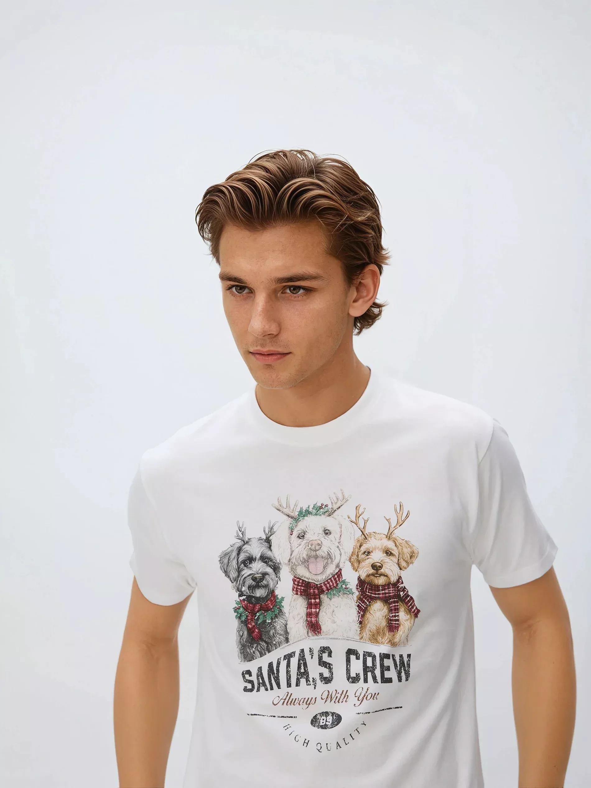 Cream Pyjama, Ivory, large image number 1