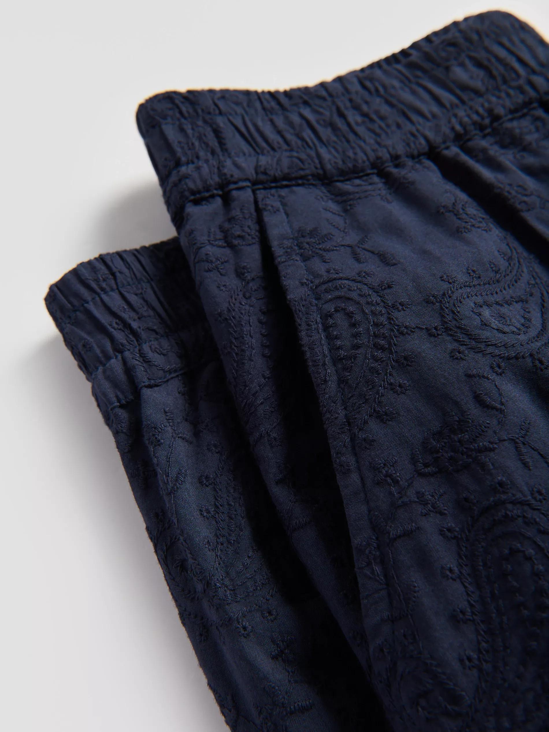 Navy Regular Shorts, , large image number 3