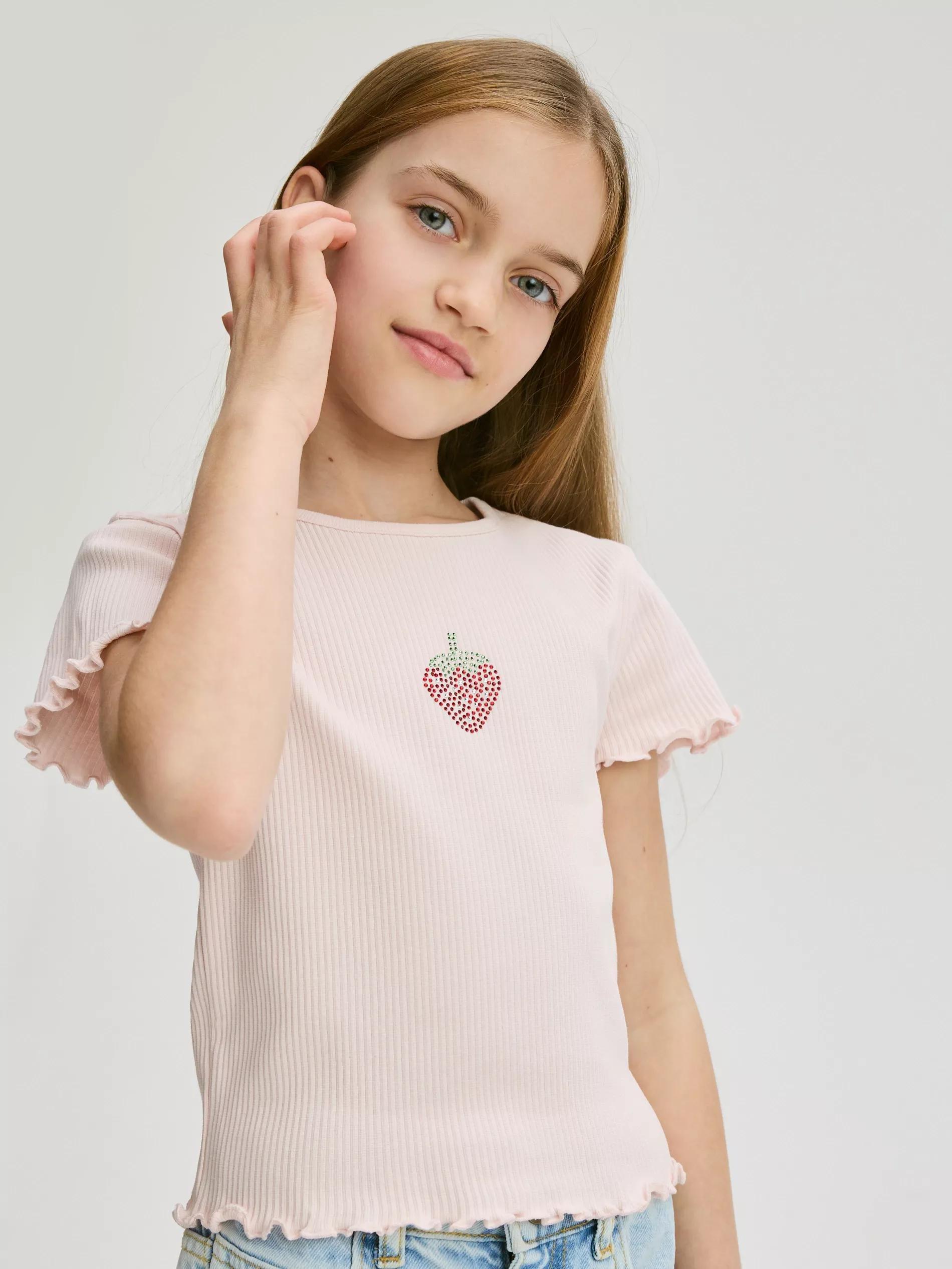Pink T-Shirt, Kids Girl, , large image number 3