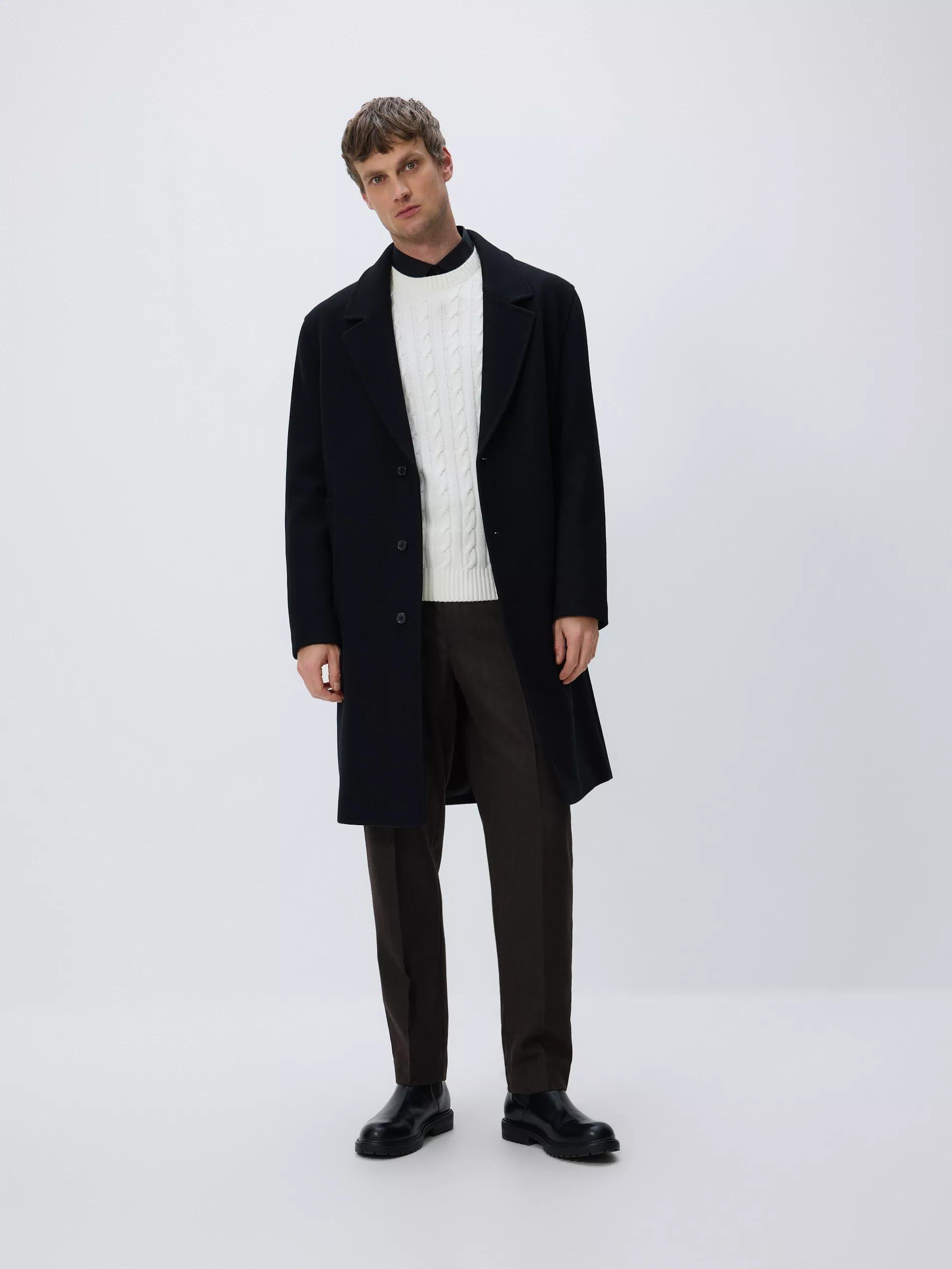 Cream Cable Knit Jumper, Ivory, large image number 1