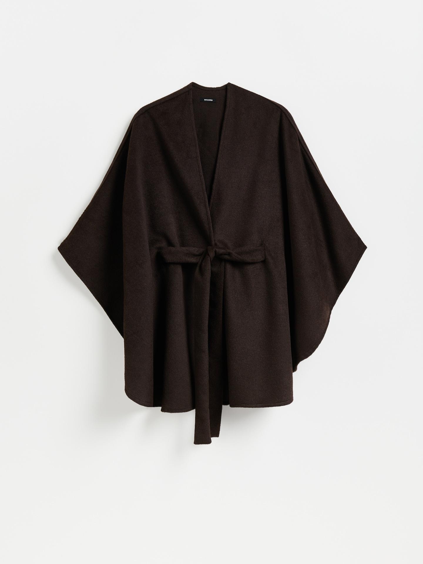 Brown Cover Up With Belt, Brown, medium