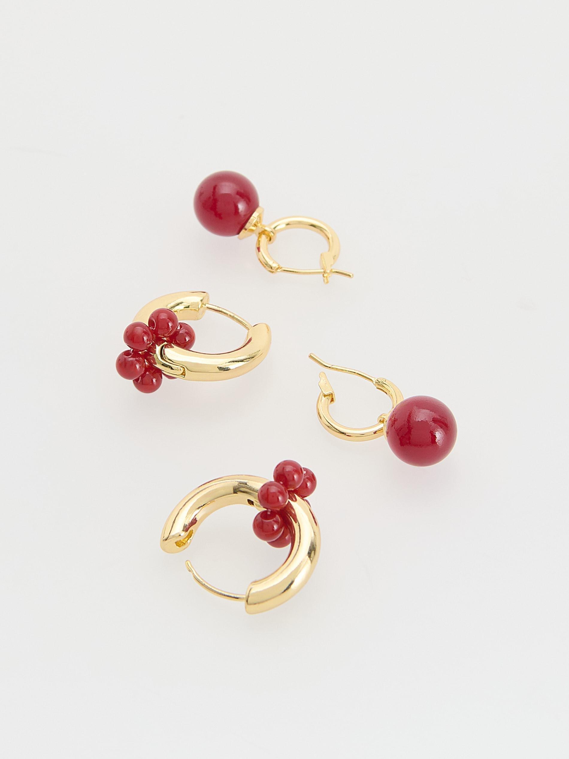Multicolour Earrings, Multicolor, large image number 2