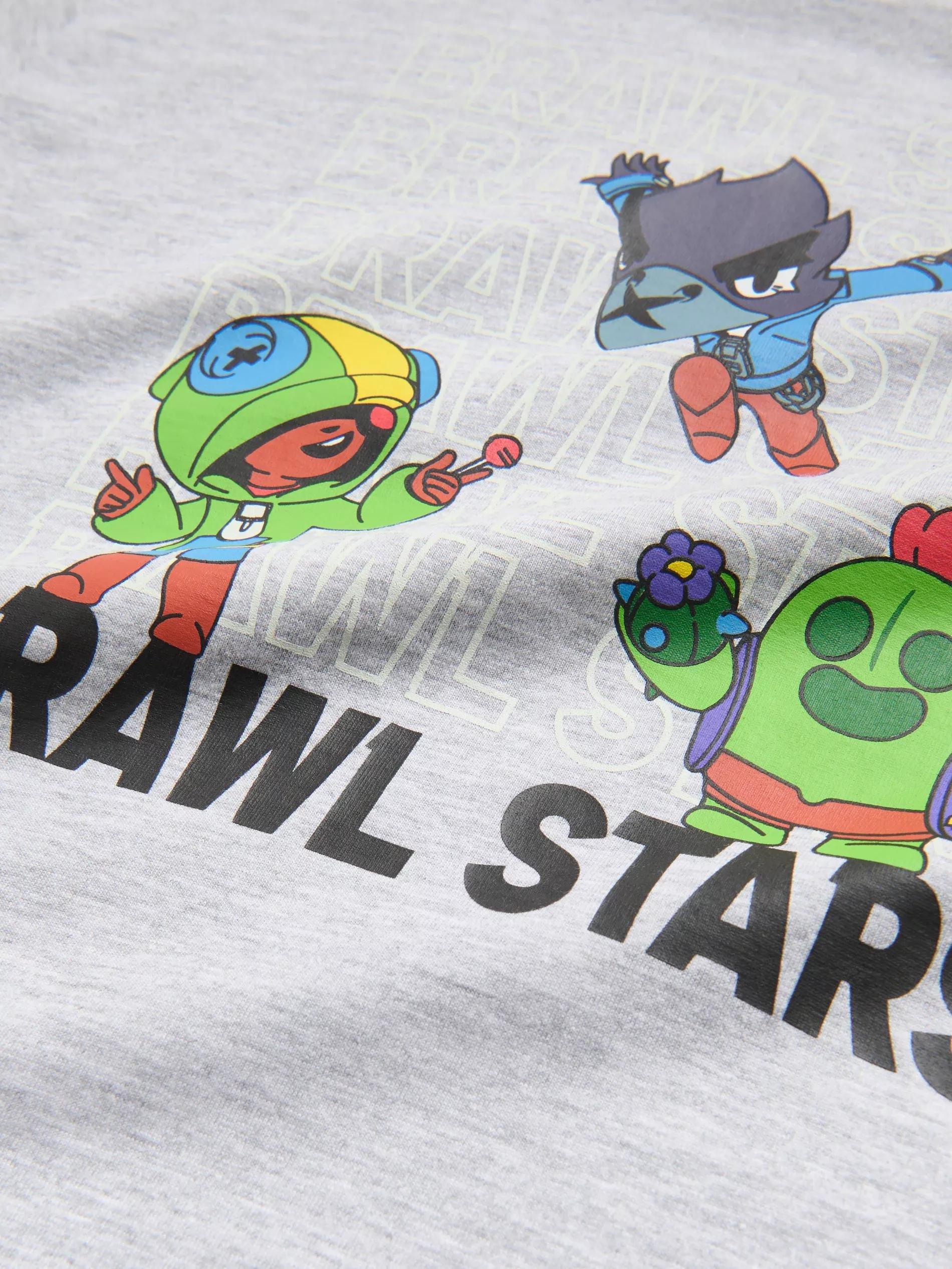 Brawl Stars T-shirt, Light grey, medium