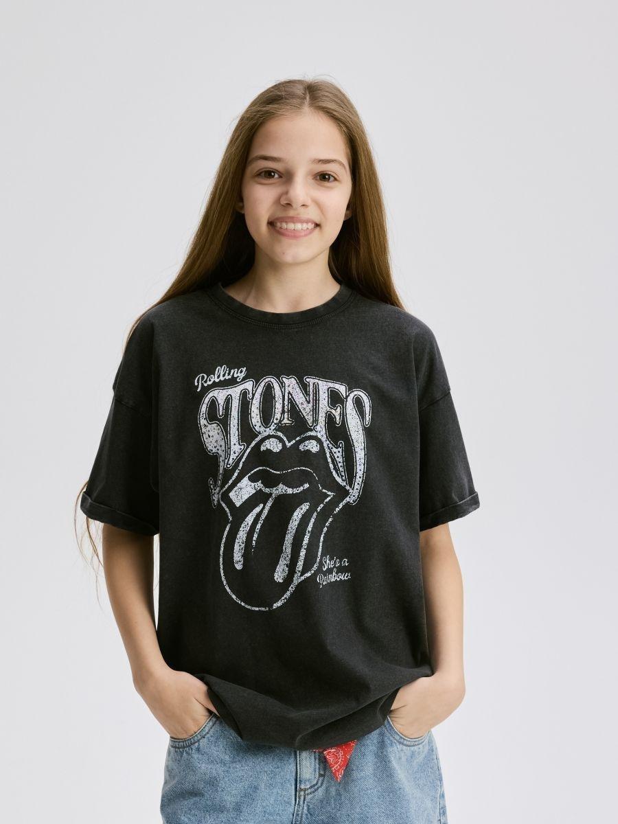 Grey The Rolling Stones T-Shirt, , large image number 1