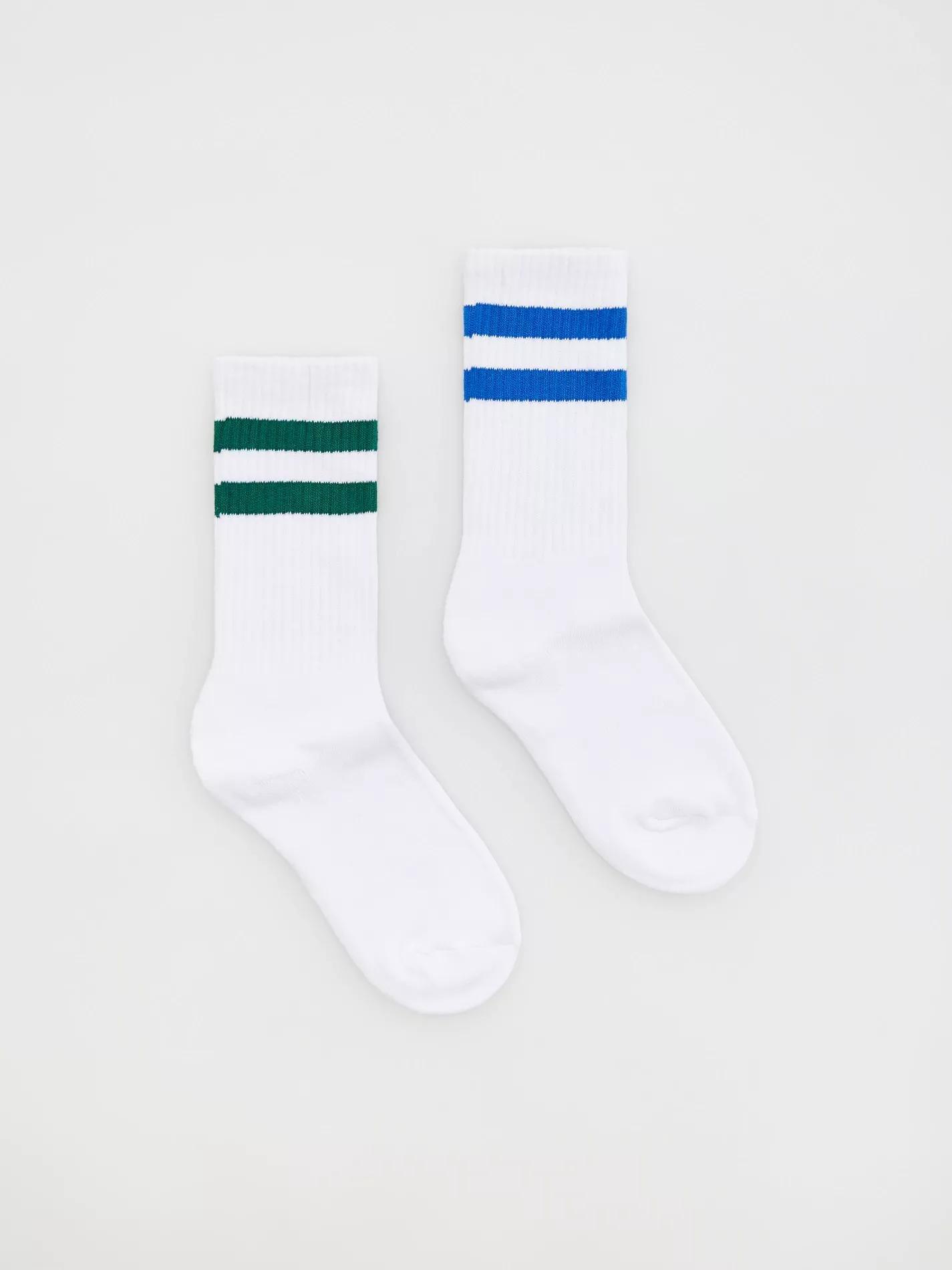 White Cotton Socks 2 Pack, , large image number 1