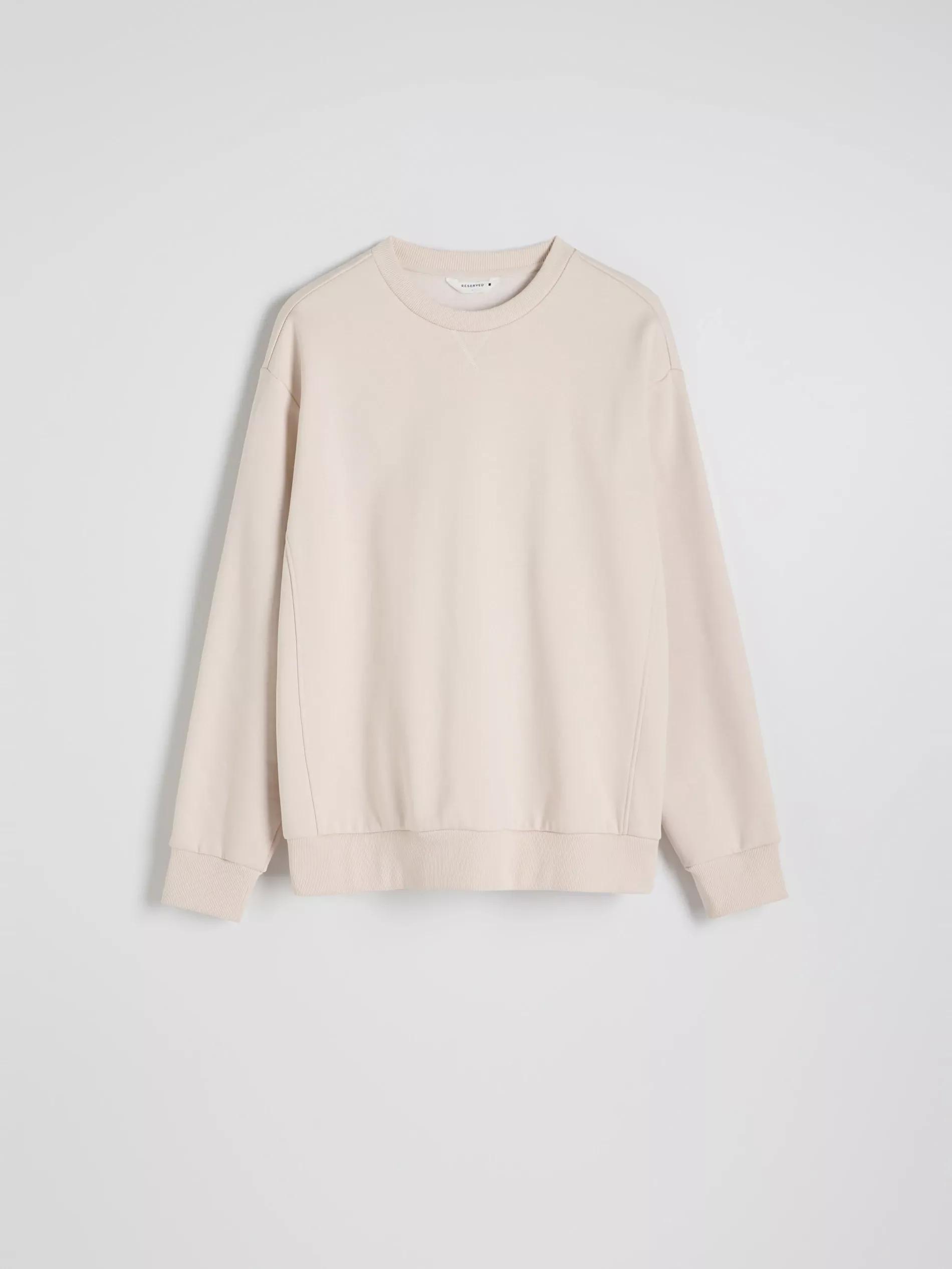 Beige Cotton Sweatshirt, , large image number 4