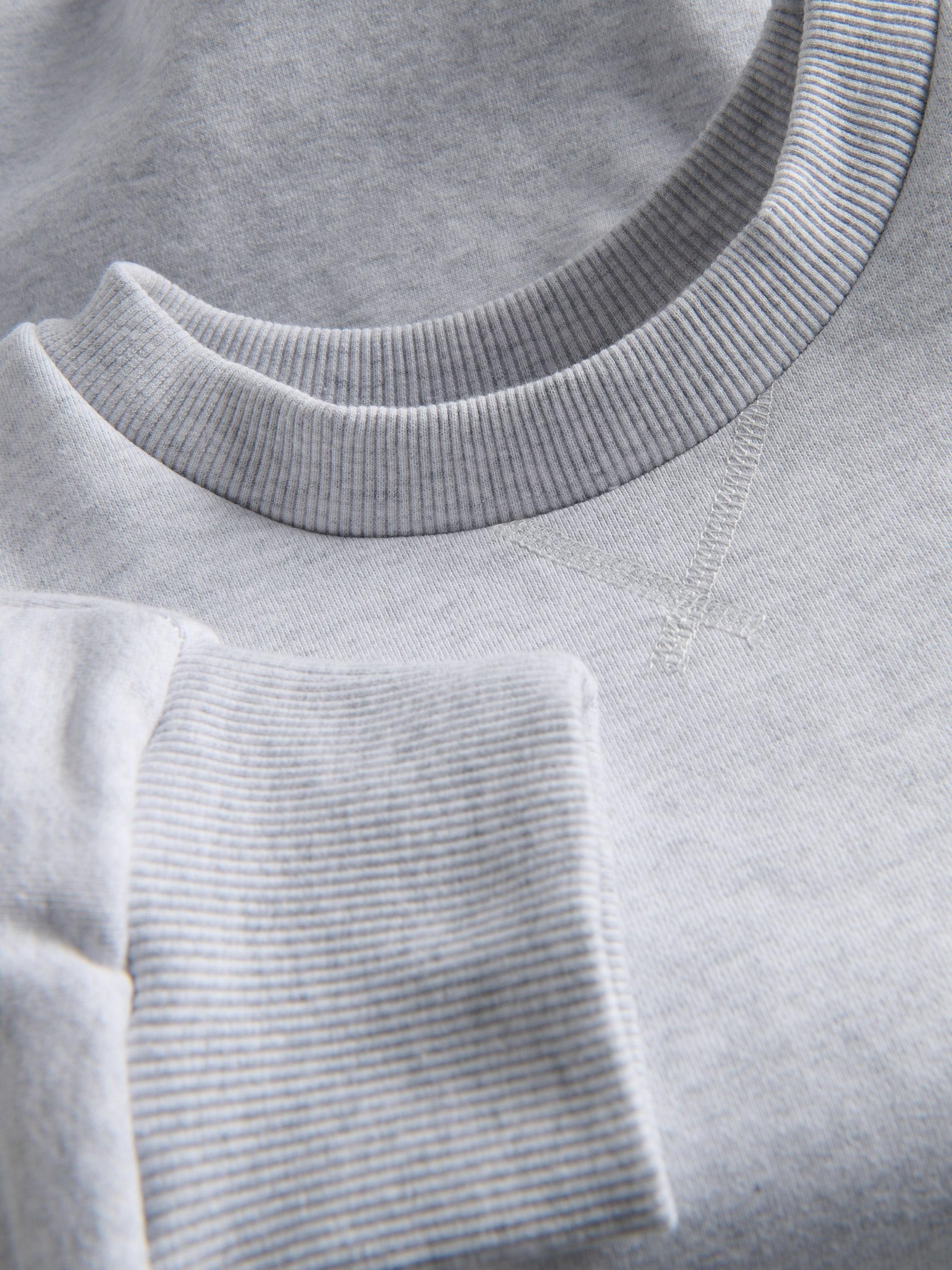 Grey Cotton Sweatshirt, , large image number 1