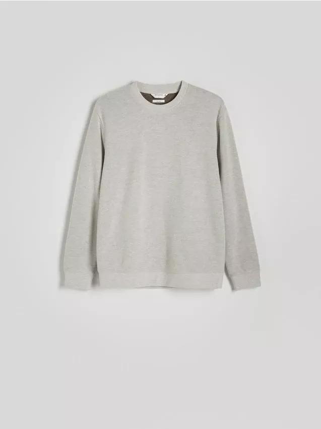 Cream Round Neck Jogging Tops, , large image number 0