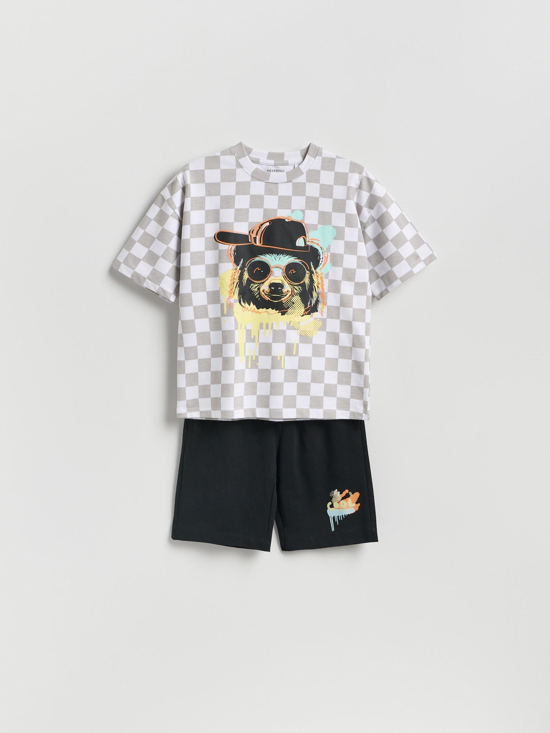 Grey Cotton Rich Set, Light grey, large image number 0