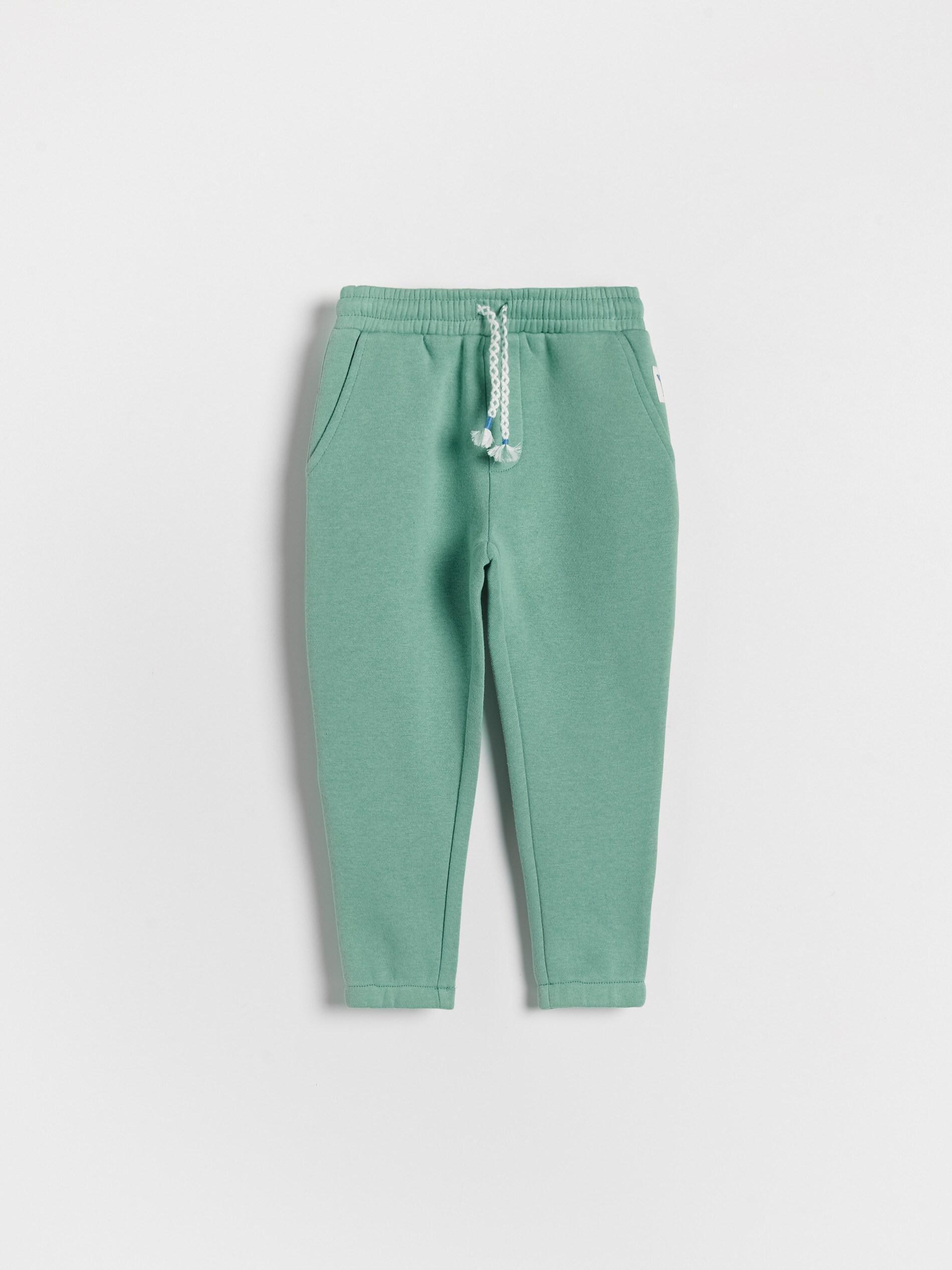 Mint Green Sweatpants With Pockets, Kids Boy, , large image number 1