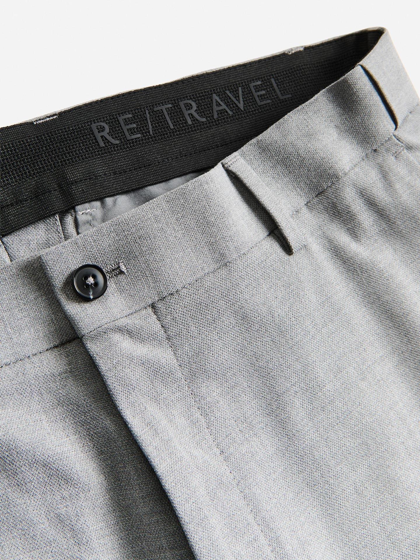 Grey Slim Suit Trousers, Grey, large image number 8