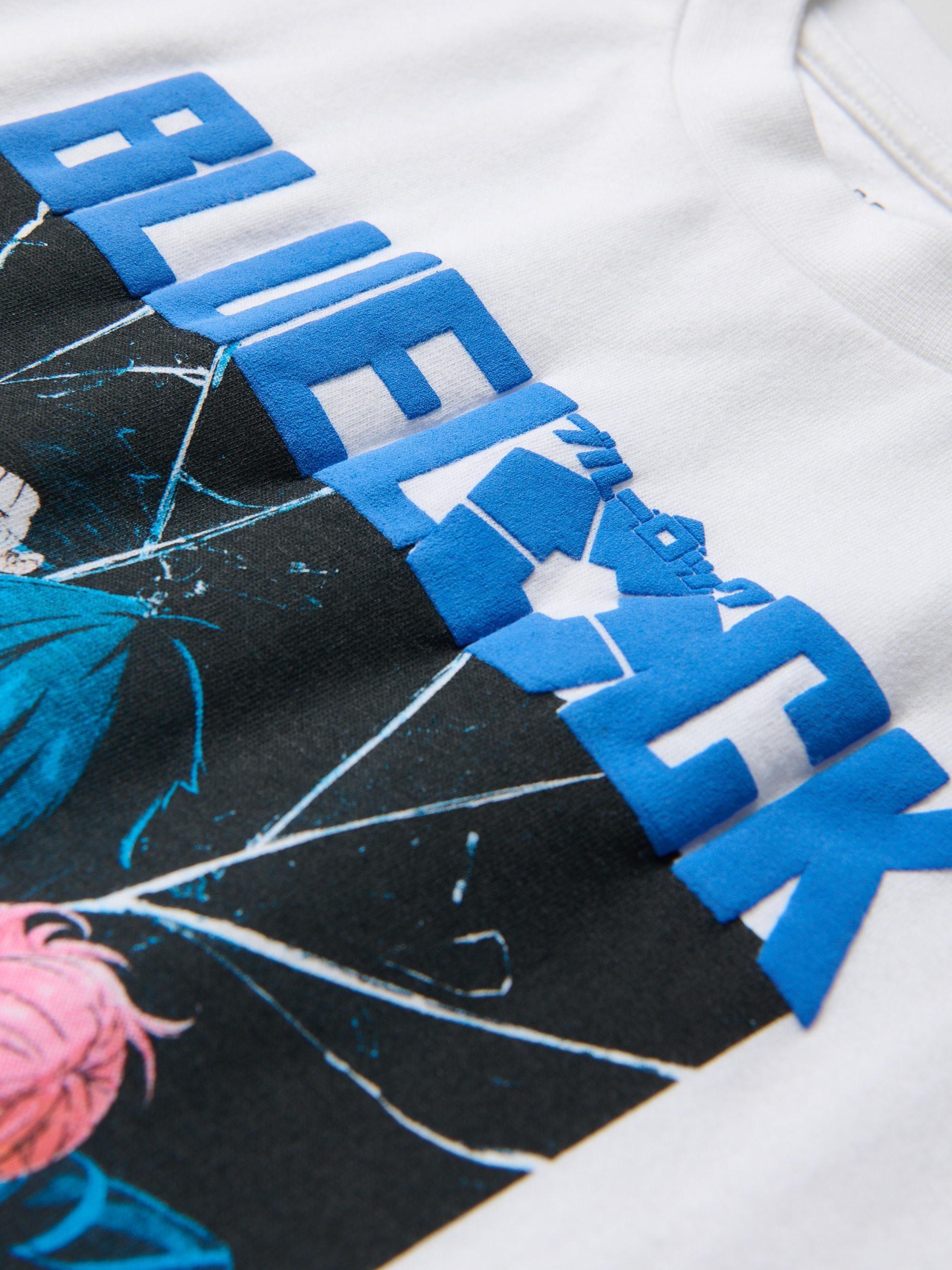 White T-Shirt, Kids Boy, White, medium