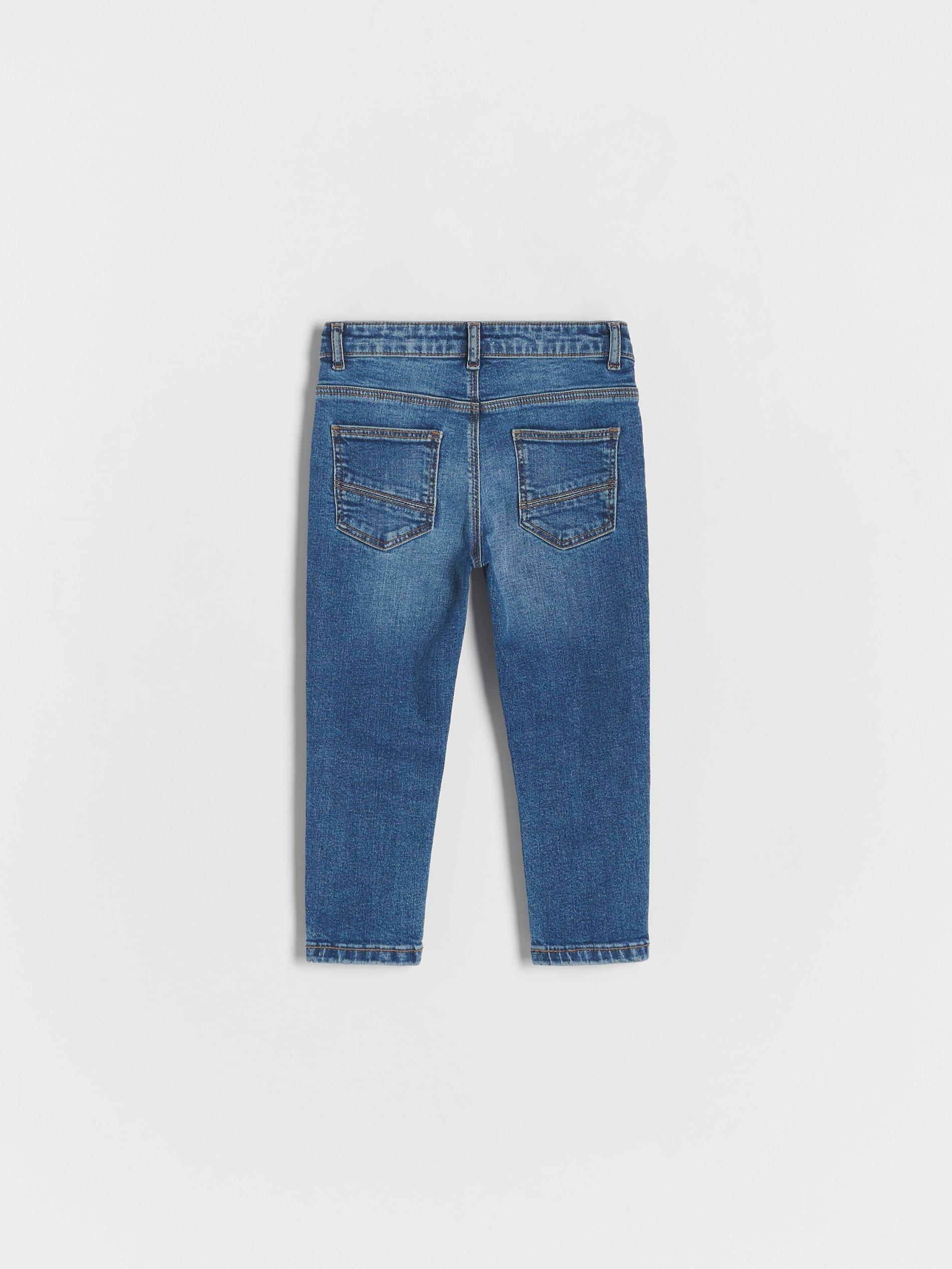 Reserved - Blue Elastic Regular Jeans, Kids Boys