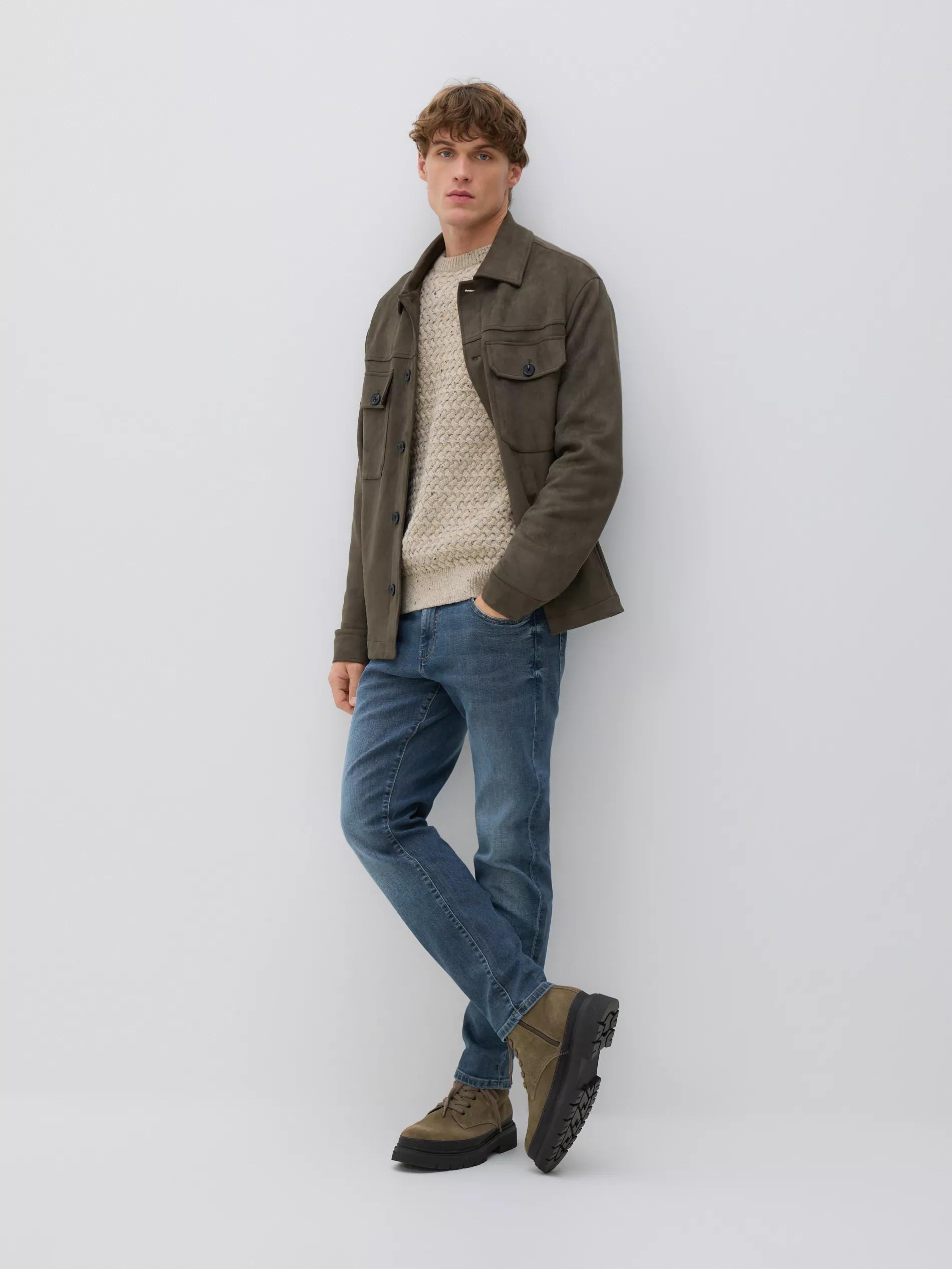 MEN`S SWEATER BEIGE, Beige, large image number 1