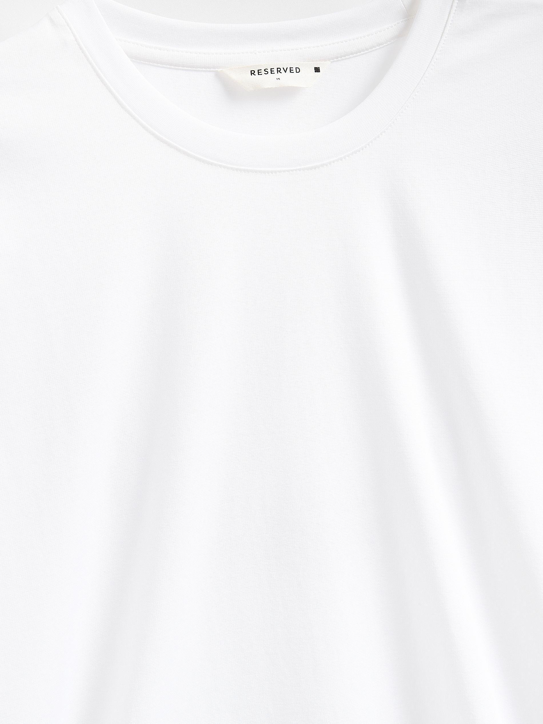 تيشيرت رجالي أبيض, White, large image number 5