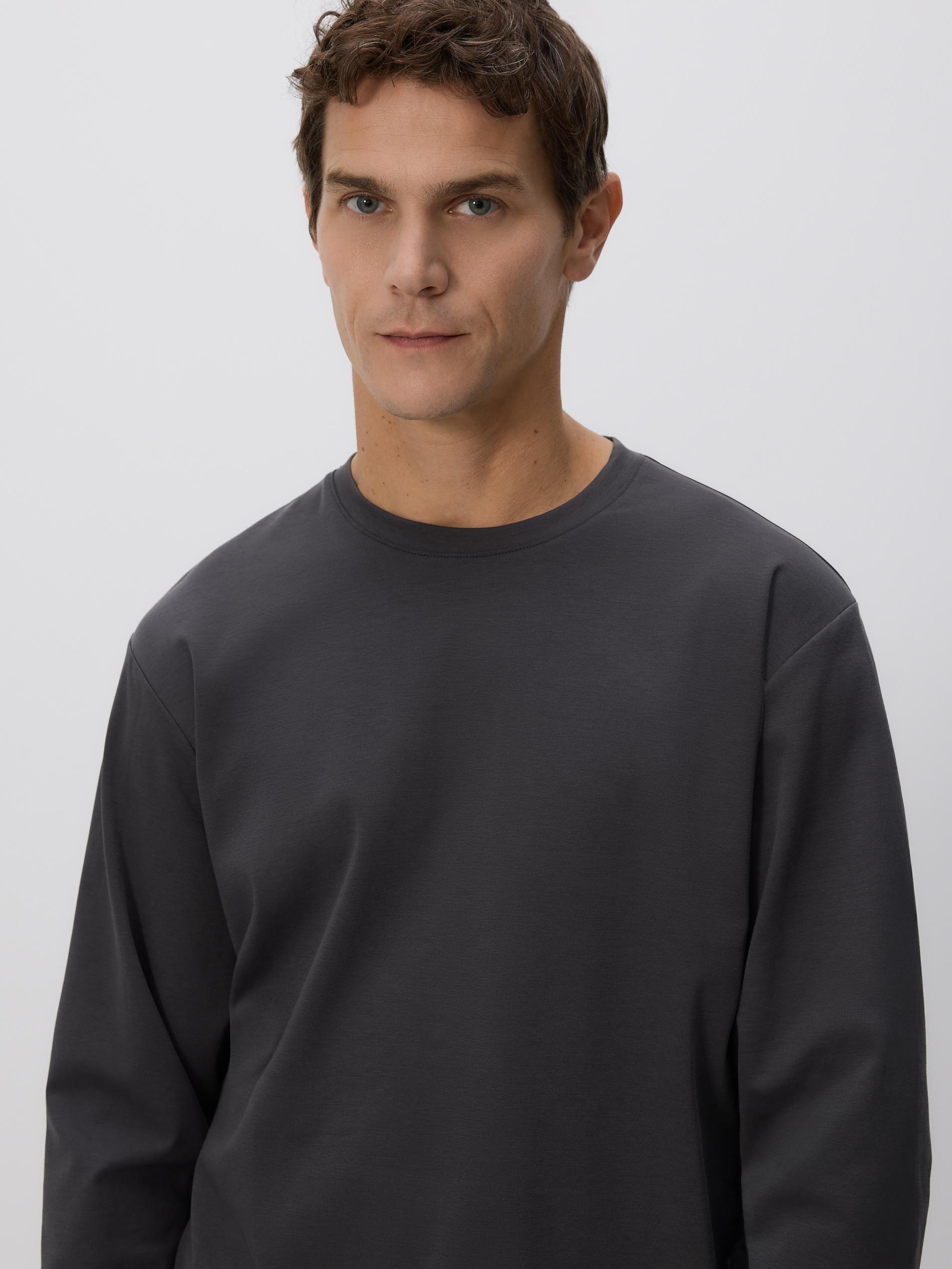 تيشيرت رجالي رمادي غامق, Grey, medium