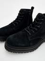 Reserved - Black Leather Boots