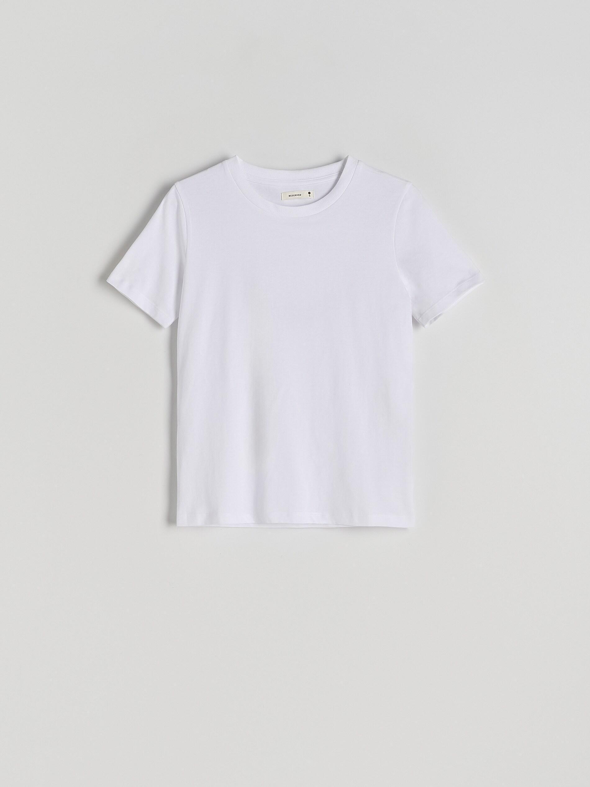 White Regular T-Shirt, White, large image number 4