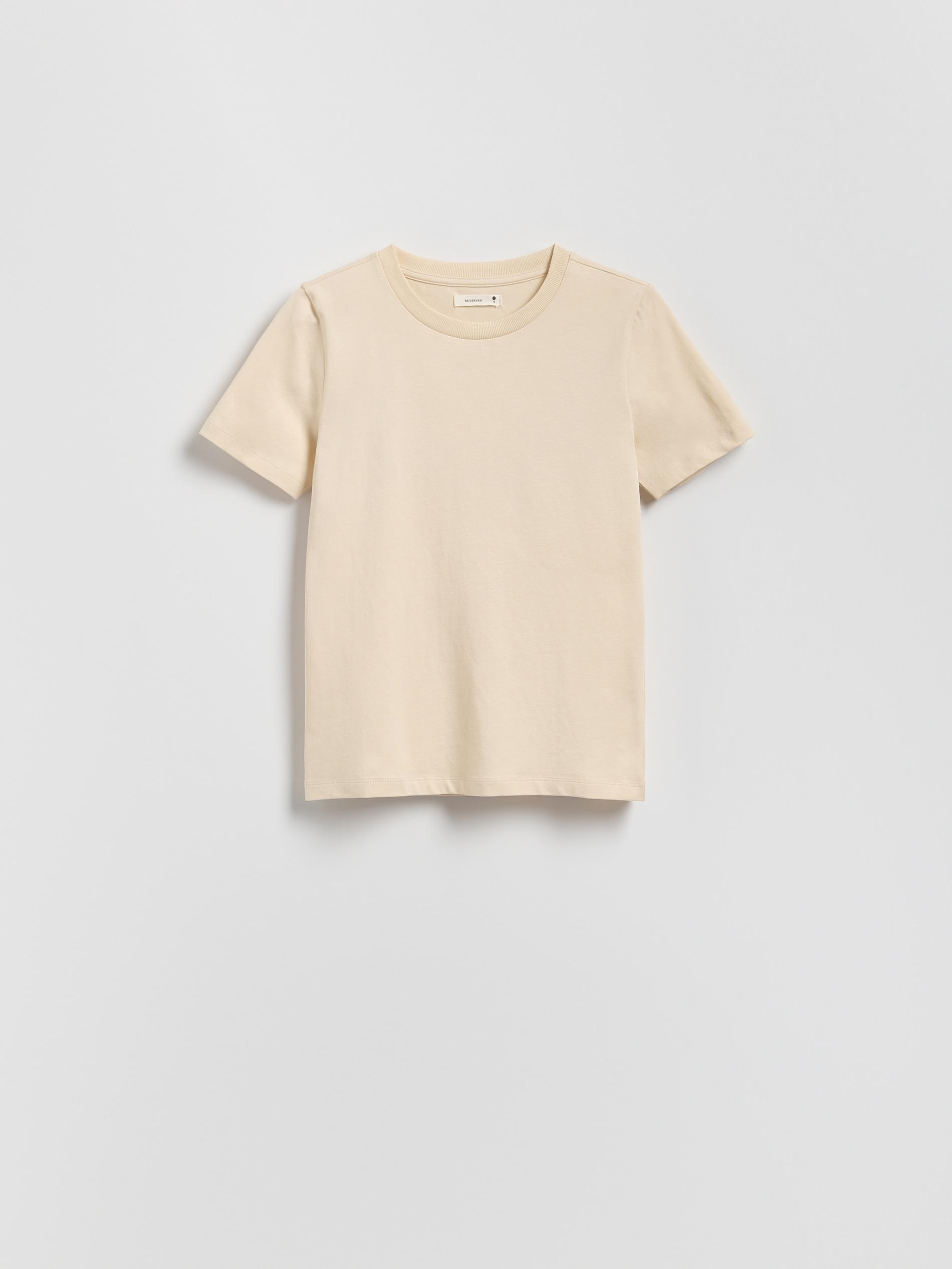 Regular fit T-shirt, Ivory, medium