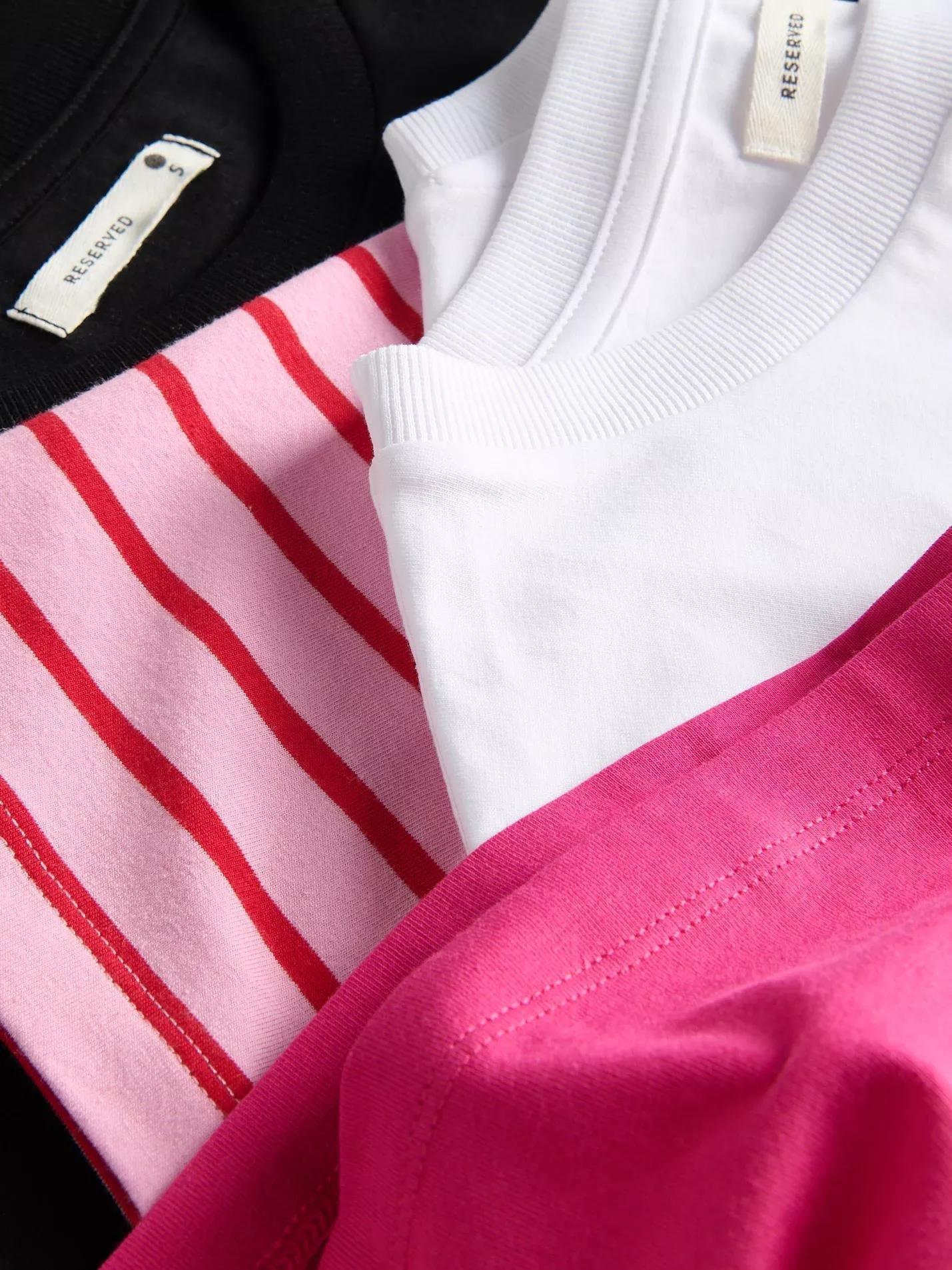 Pink Regular T-Shirt, , large image number 5