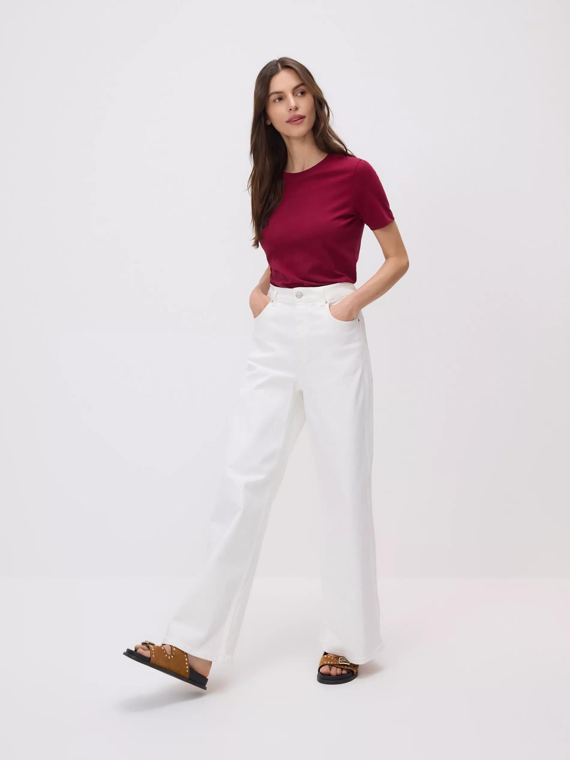 Maroon Regular Fit T-Shirt, Burgundy, large image number 3