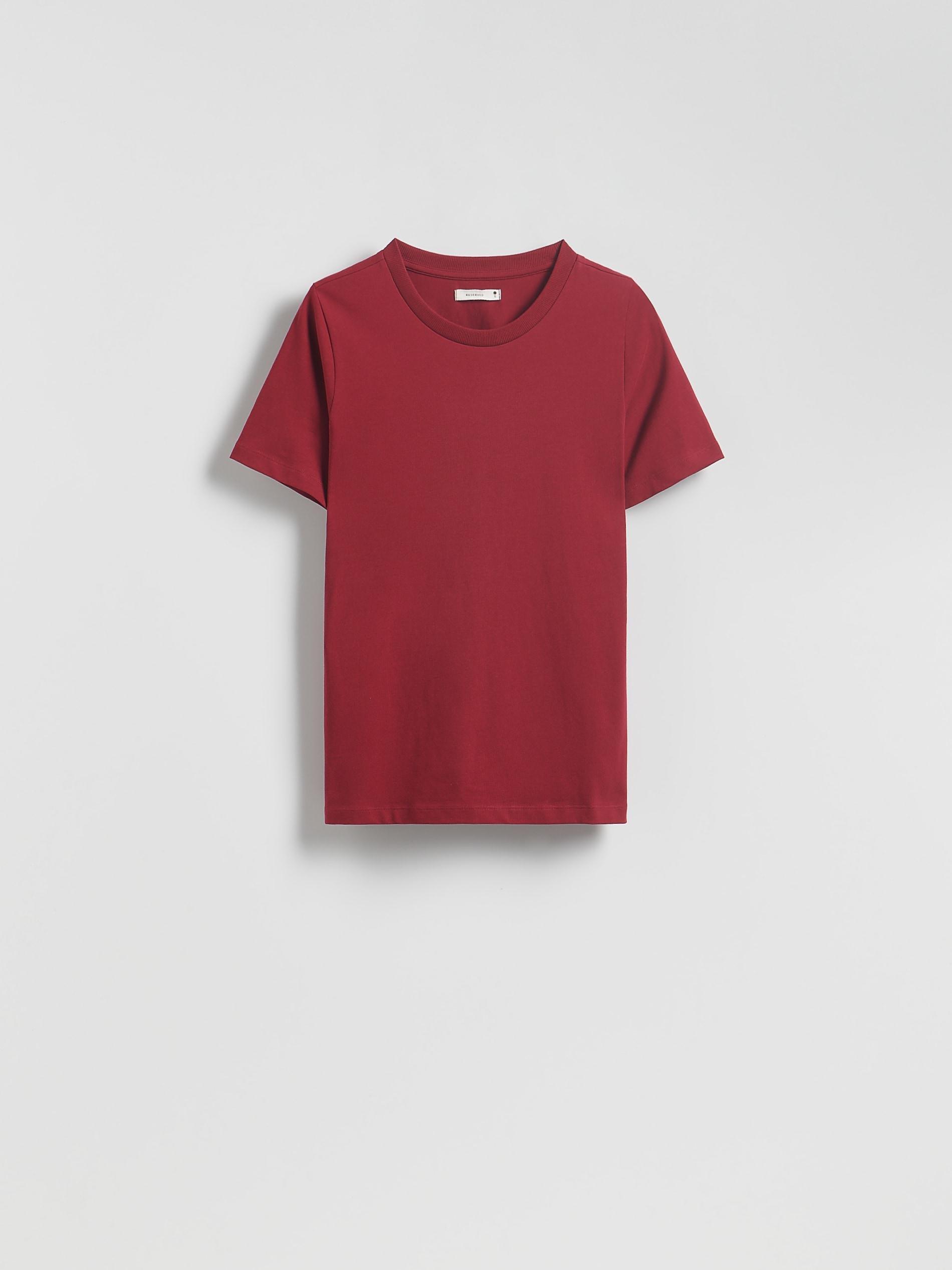 Maroon Regular Fit T-Shirt, Burgundy, large image number 5
