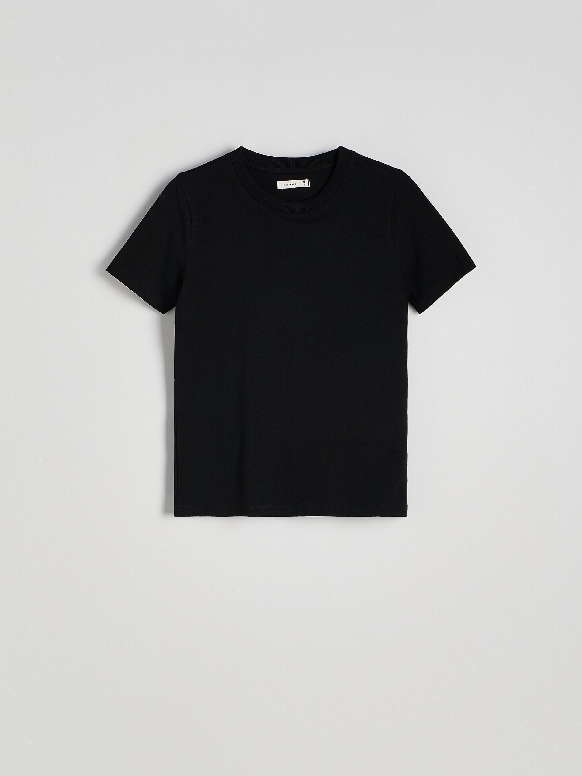 Black Regular T-Shirt, Black, large image number 10
