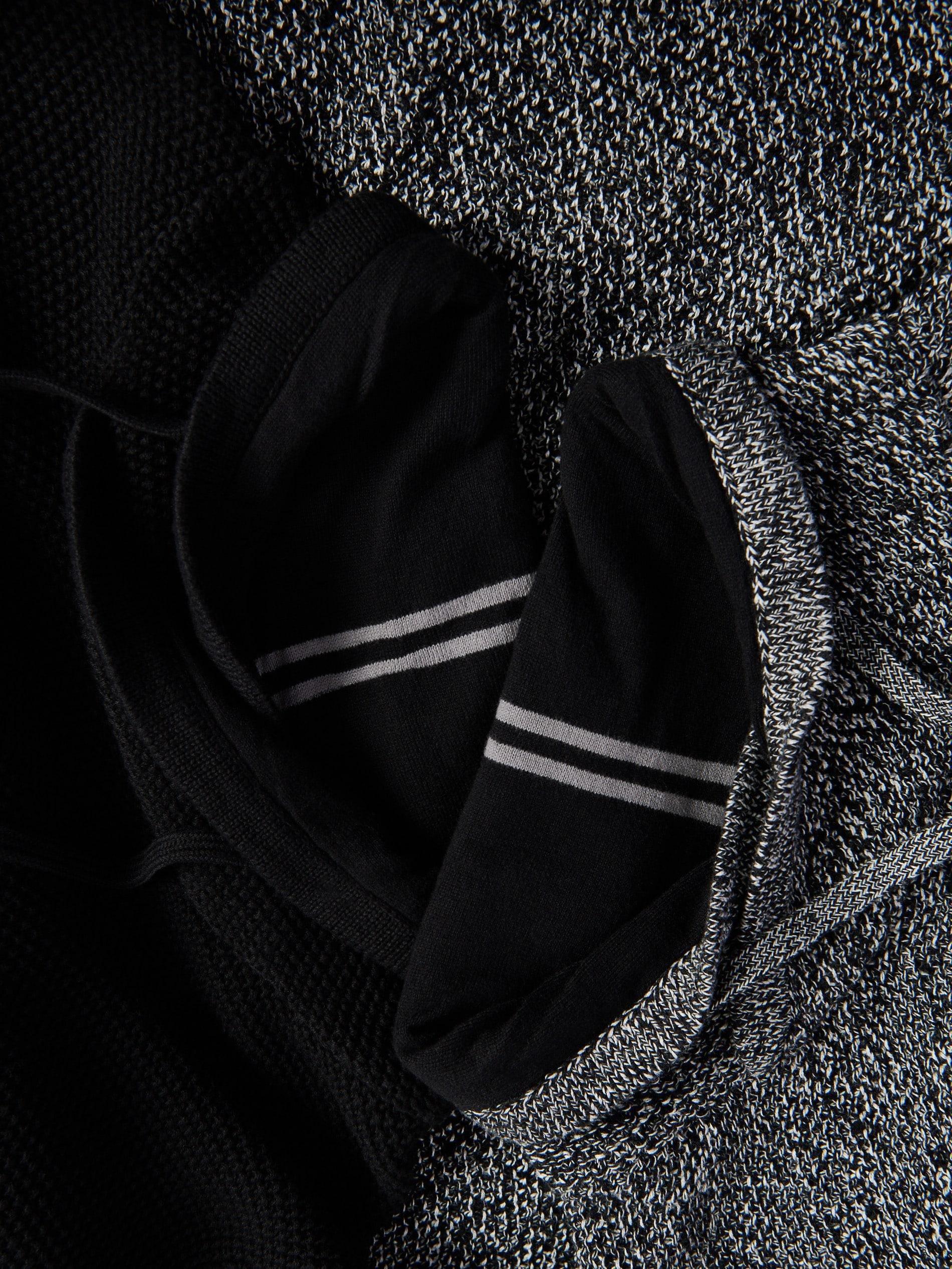 BLACK Sweater with wide turtleneck, Black, large image number 4