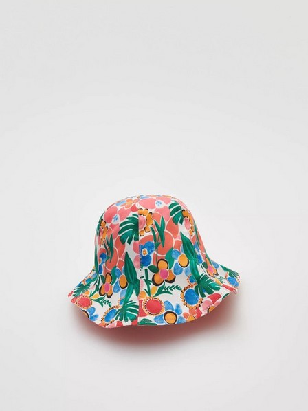 Reserved - Multicolor Floral Bucket Hat, Girls