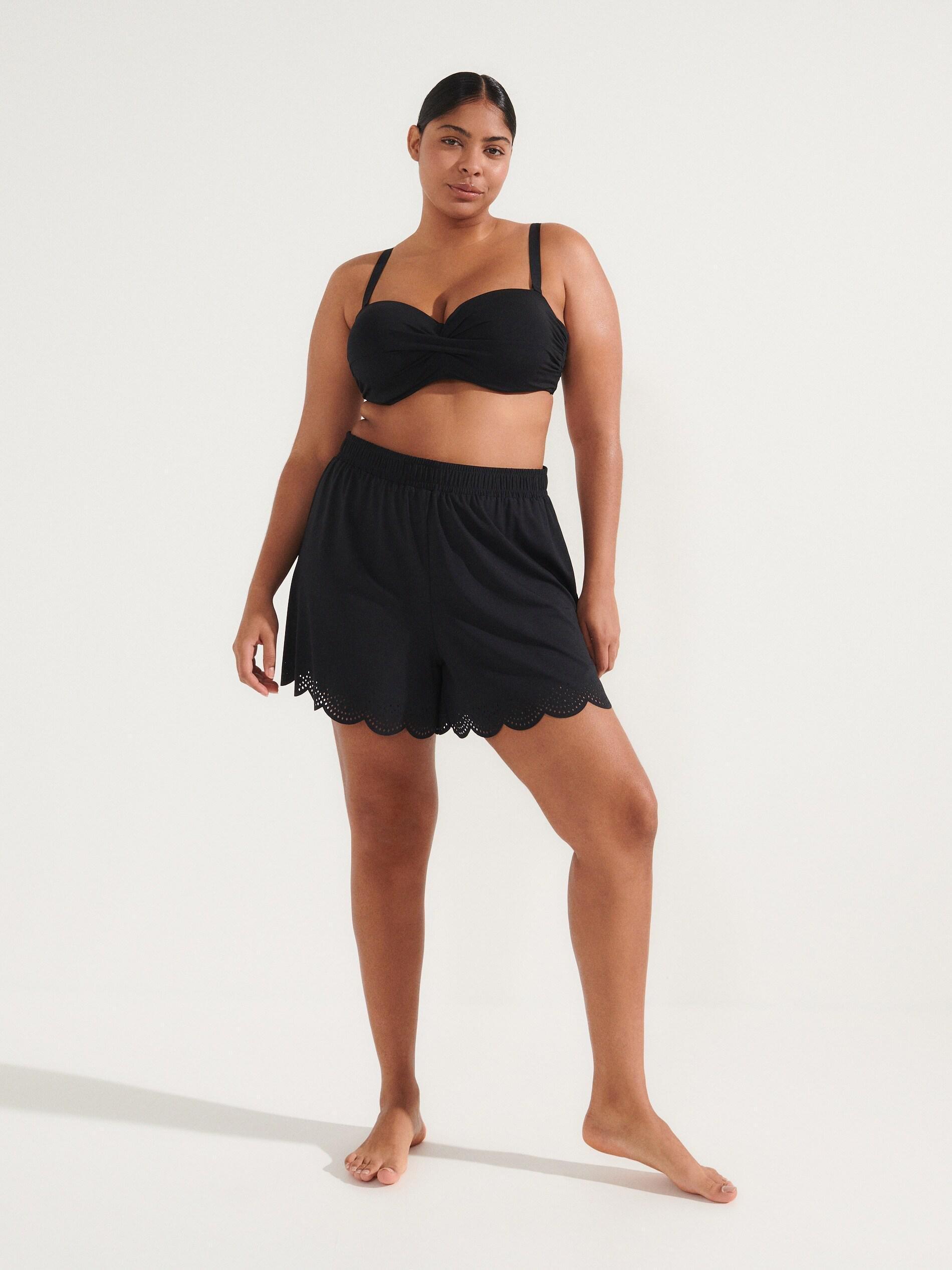 Black Beach shorts, , large image number 0