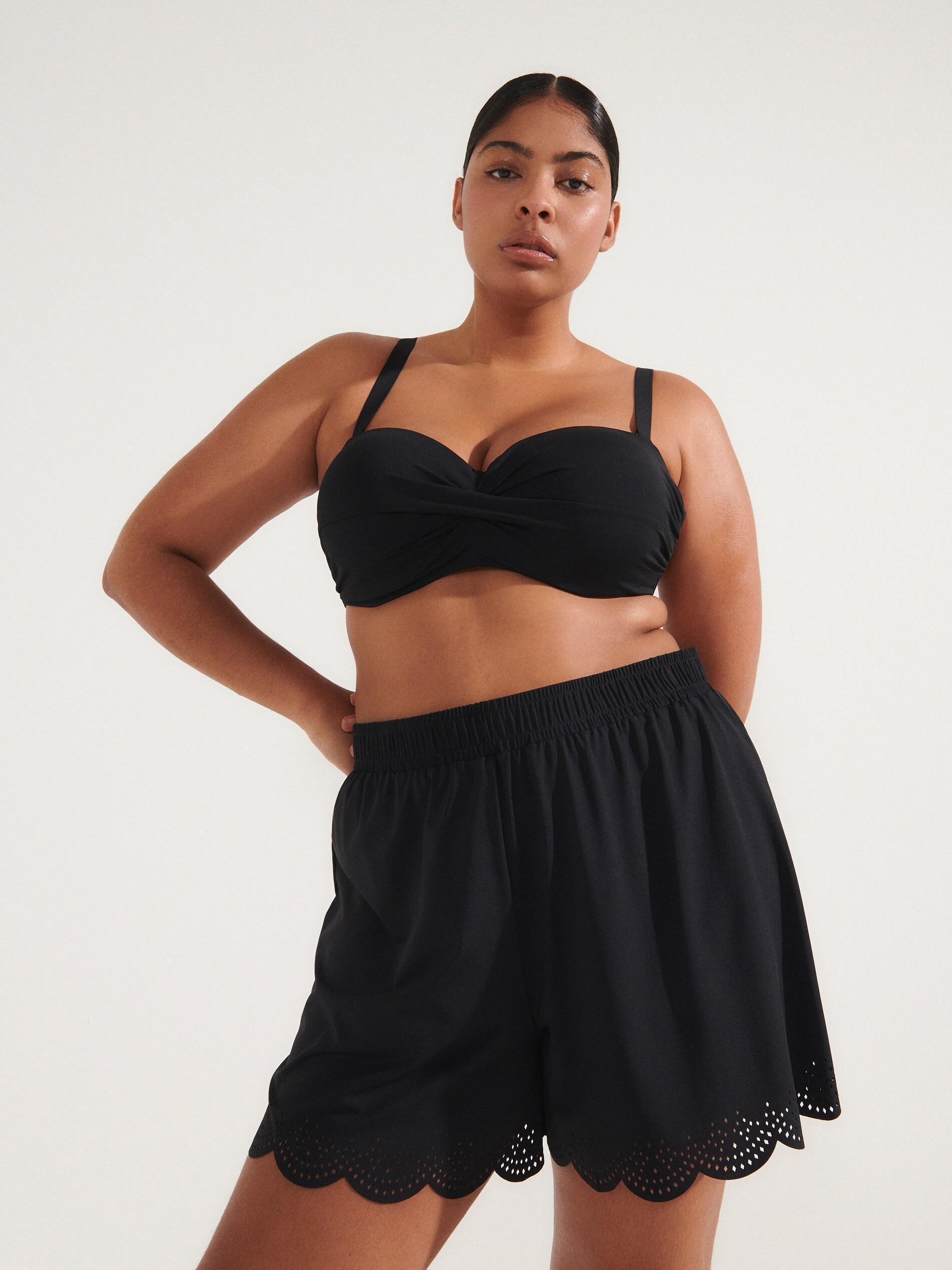 Black Beach shorts, , large image number 2
