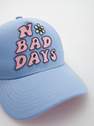 Reserved - Light Blue Cap With Applique