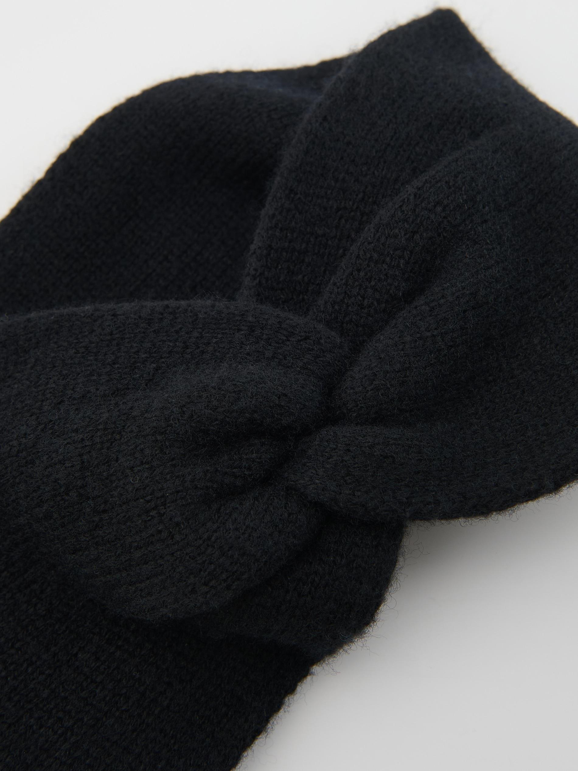 Black Headband, Black, medium