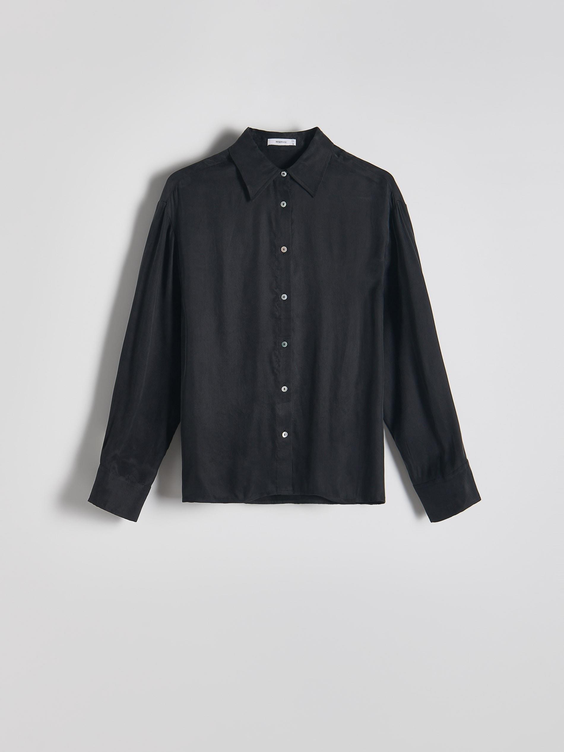 Grey Button Detail Shirt, , large image number 5