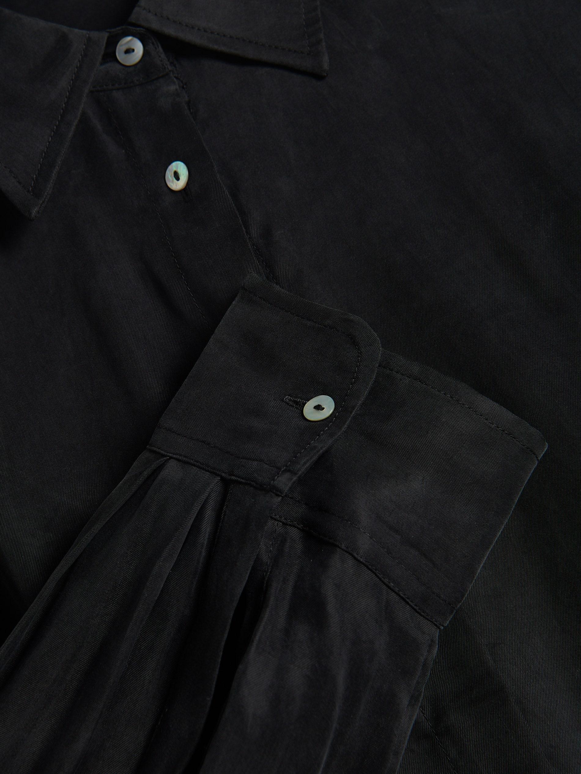Grey Button Detail Shirt, , large image number 6