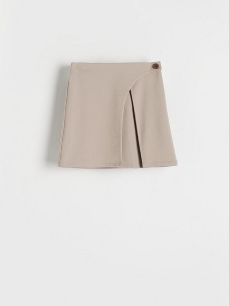 Reserved - green Skirt with pleats