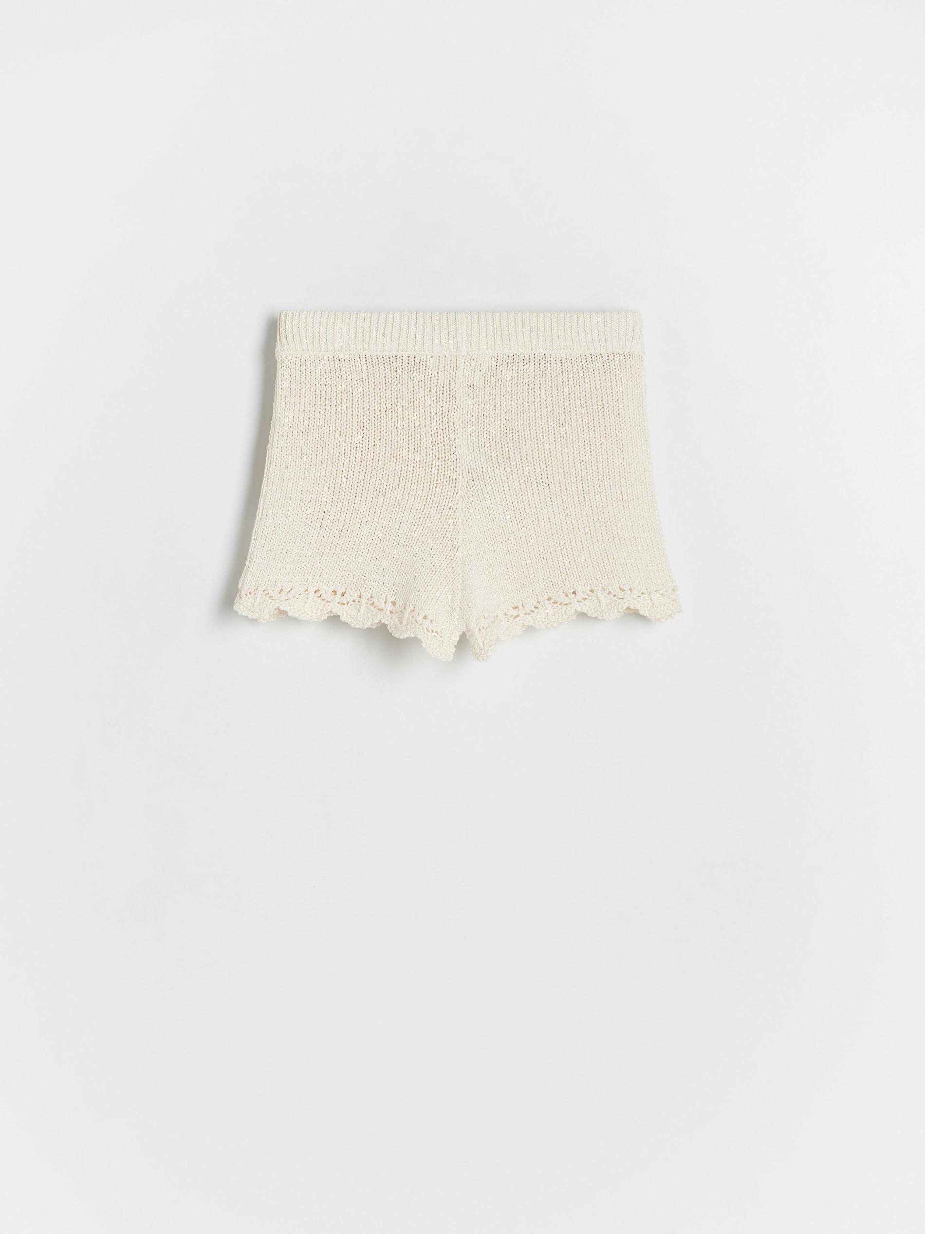 White Jersey Shorts, Kids Girls, , large image number 4