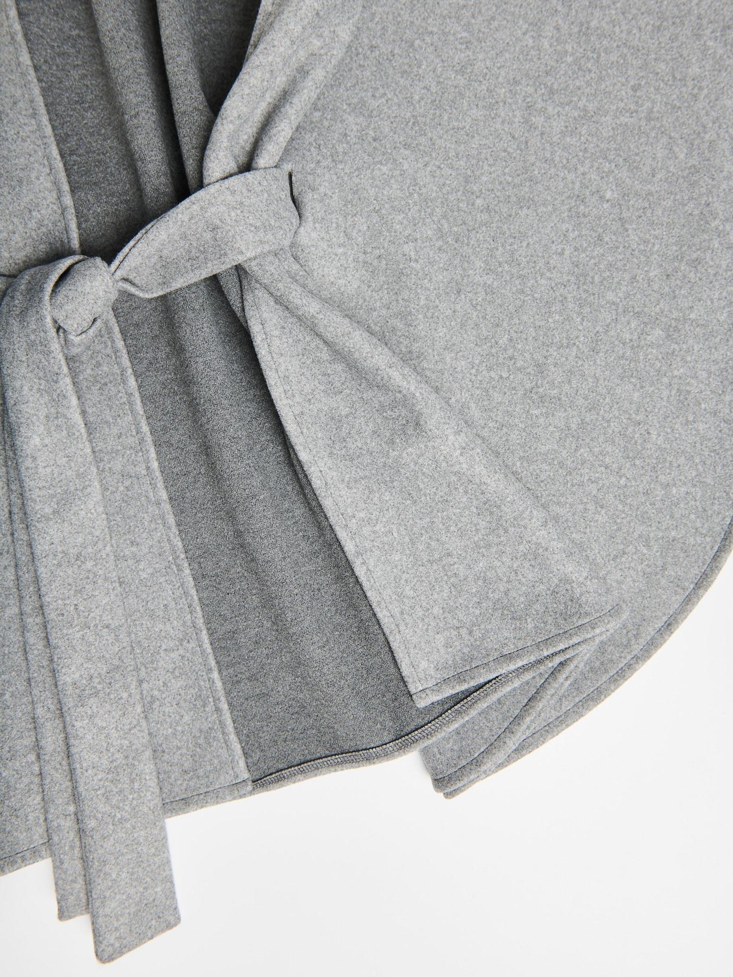 Grey Cover Up With Belt, Light grey, medium